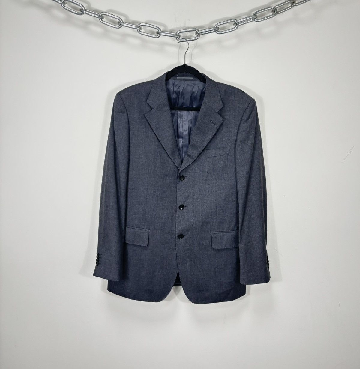 Boggi Boggi 3-Button Men’s Formal Luxury Wool Blazer Jacket Size 40R - 1 Thumbnail