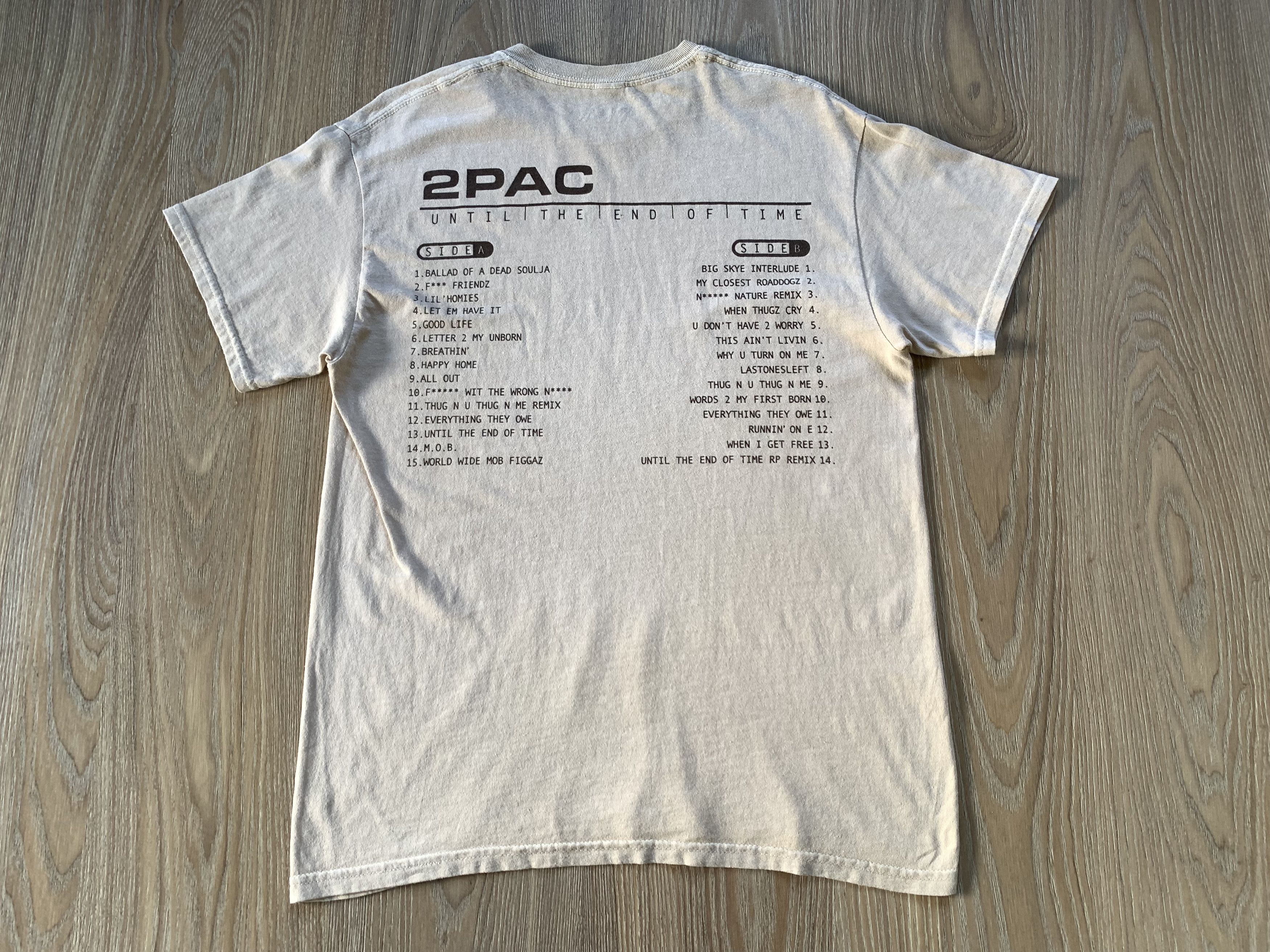 Band Tees 2Pac Until The End Of Time 2022 T-Shirt Size US XS / EU 42 / 0 - 3 Thumbnail
