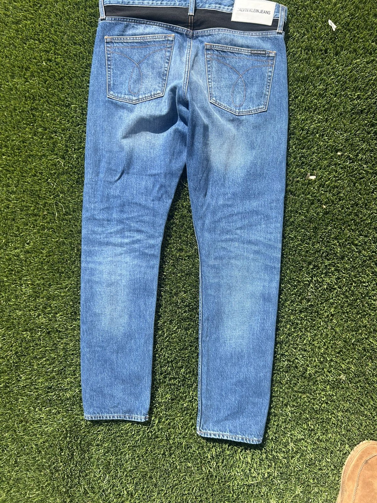 Calvin Klein Calvin Klein Color-block Slim fit Denim Jeans - 34 Size US 34 / EU 50 - 5 Thumbnail