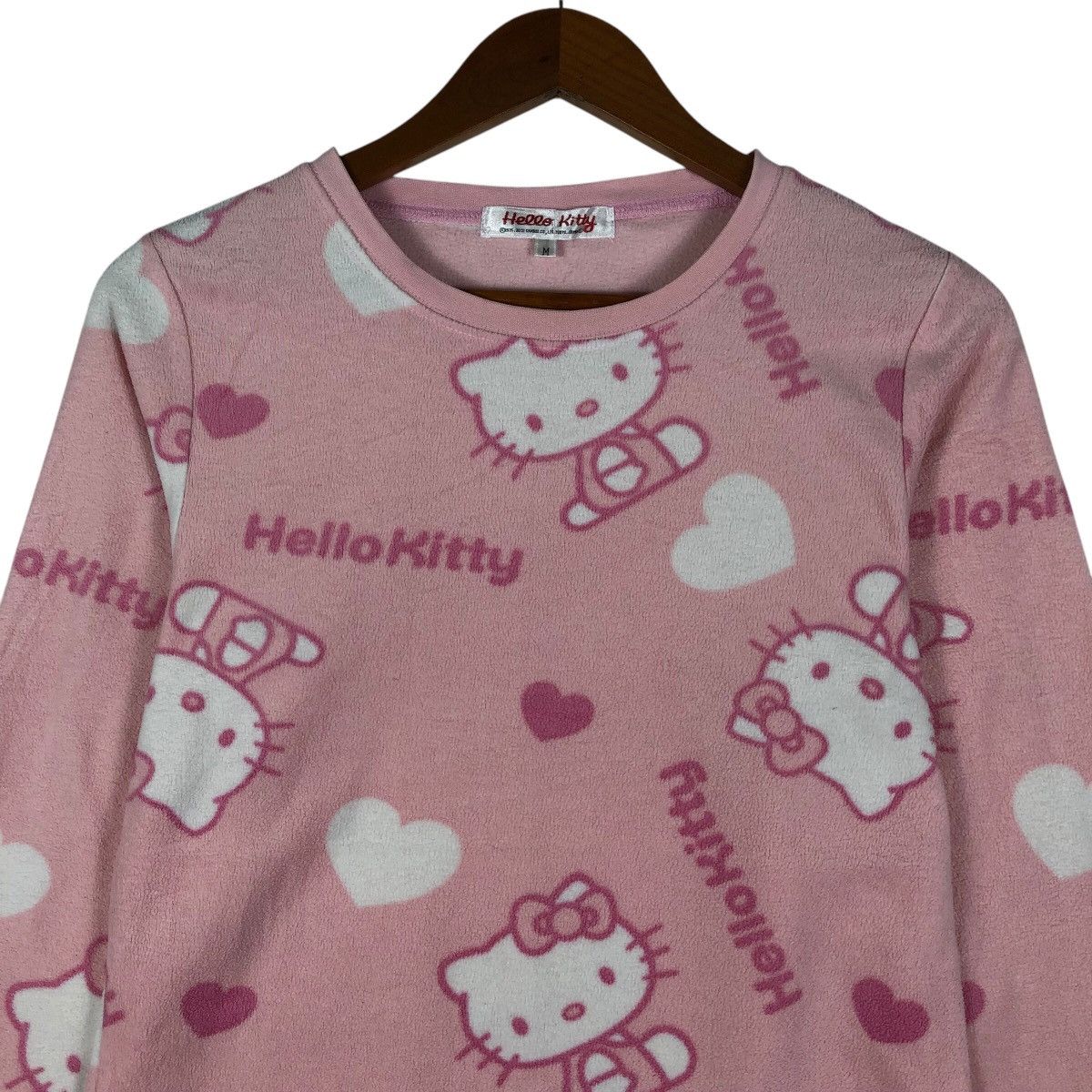 Anime × Japanese Brand × Other HELLO KITTY Fullprint Fleece Sweater Size US M / EU 48-50 / 2 - 2 Thumbnail