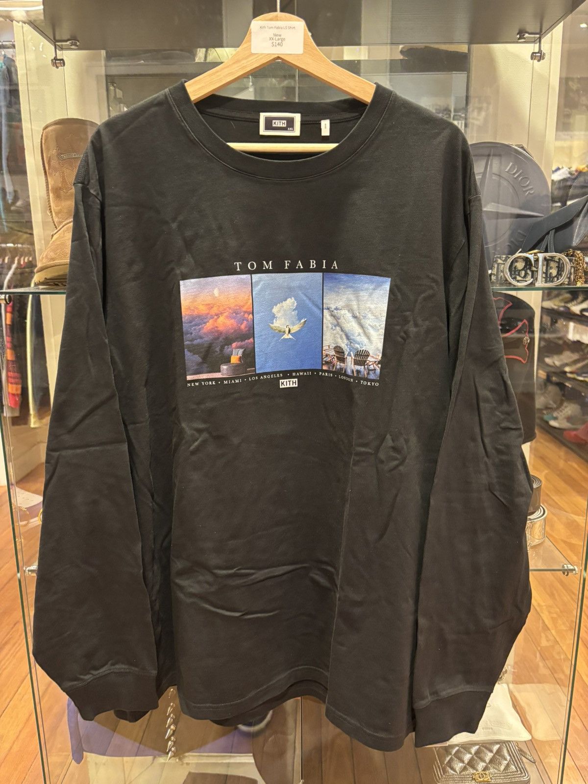KITH × TOM FABIA TRIPTYCH L/S TEE ロンt Kith Tom Fabia | Grailed