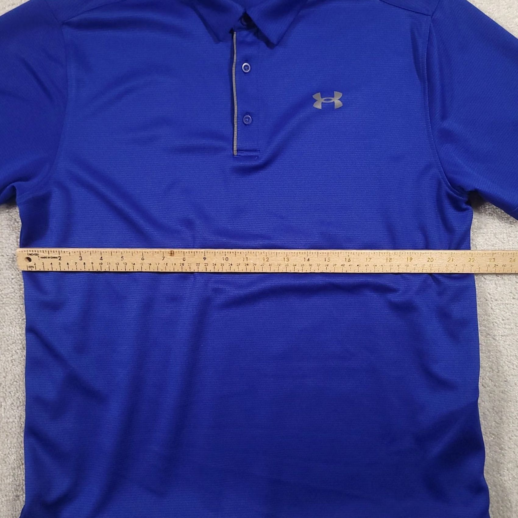 Under Armour Under Armour Polo Shirt Mens XL Blue Loose Fit Golf Size US XL / EU 56 / 4 - 3 Thumbnail