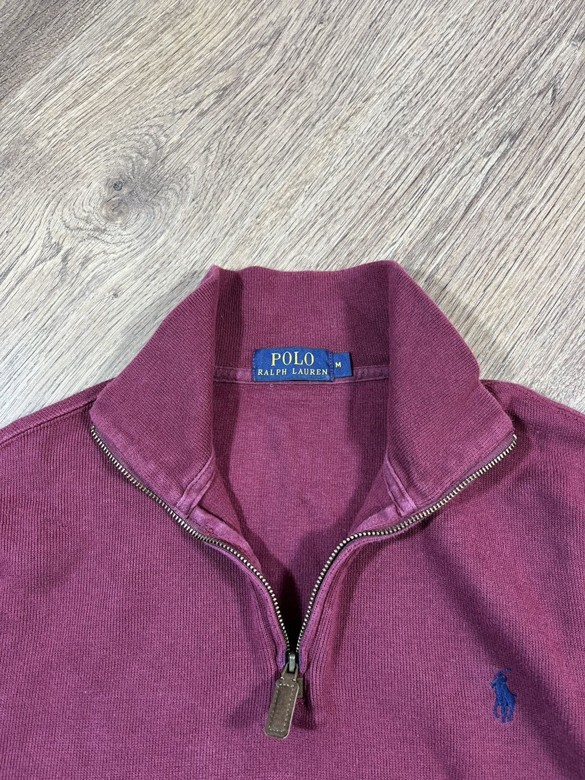 Polo Ralph Lauren × Ralph Lauren × Vintage Vintage 90s Polo Ralph Lauren 1/4 Zip Size US M / EU 48-50 / 2 - 4 Thumbnail