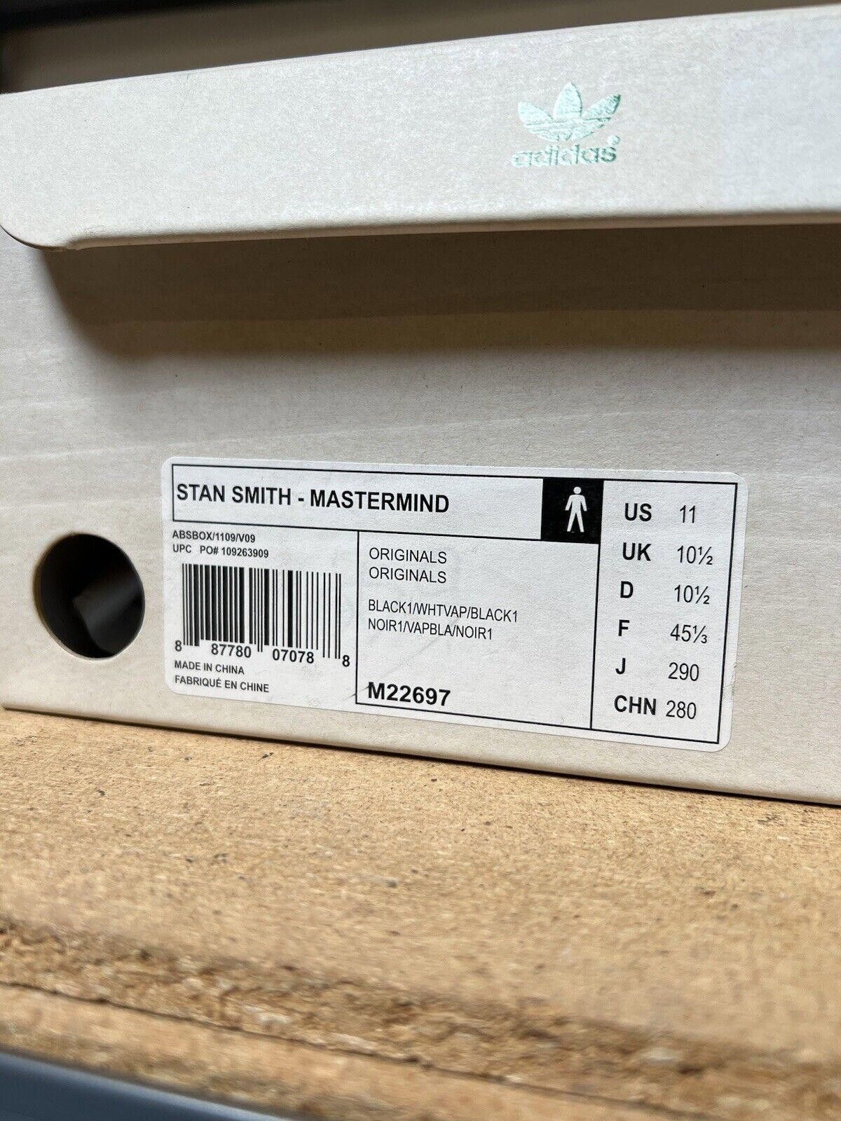 Adidas 2014 ADIDAS CONSORTIUM MASTERMIND JAPAN STAN SMITH M22697 Size US 11 / EU 44 - 11 Thumbnail