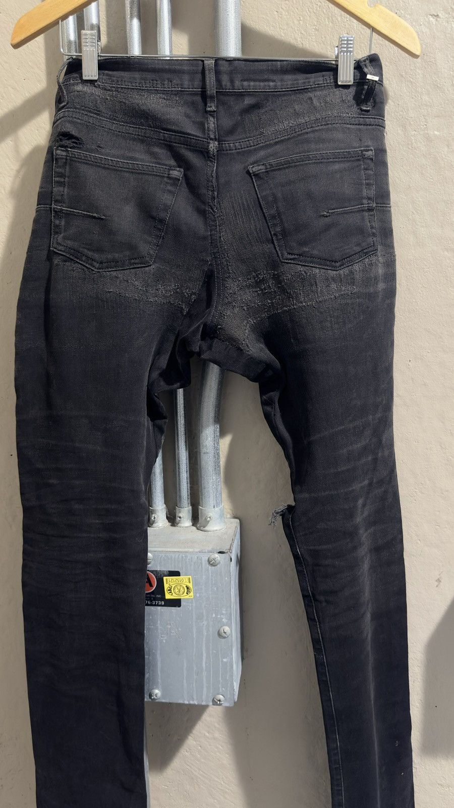 Dior Dior Homme reconstructed denim by Hedi Slimane Size US 30 / EU 46 - 4 Thumbnail