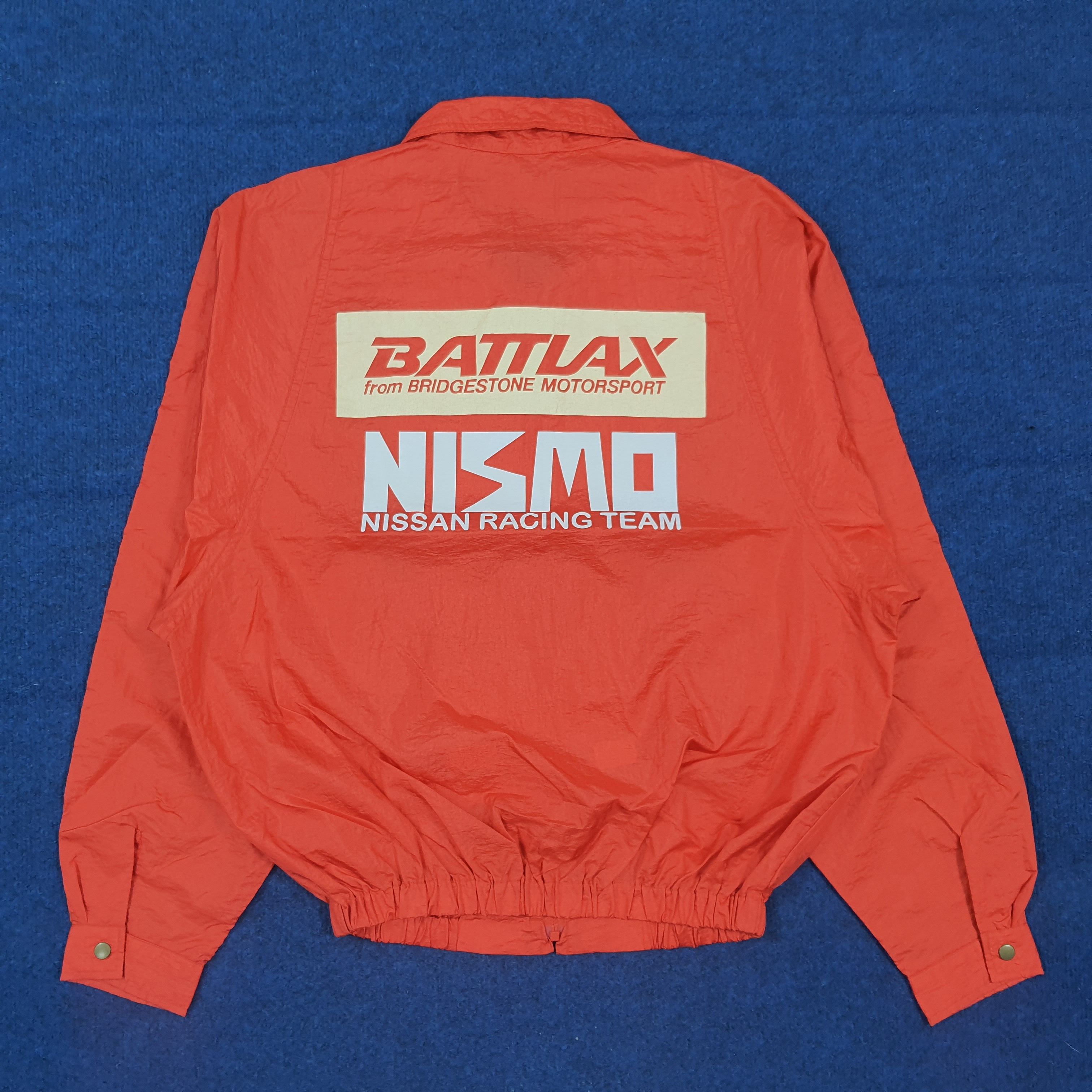 Japanese Brand NISMO Nissan Japan Motorsports Custom Windbreaker C308N25 Size US L / EU 52-54 / 3 - 1 Thumbnail
