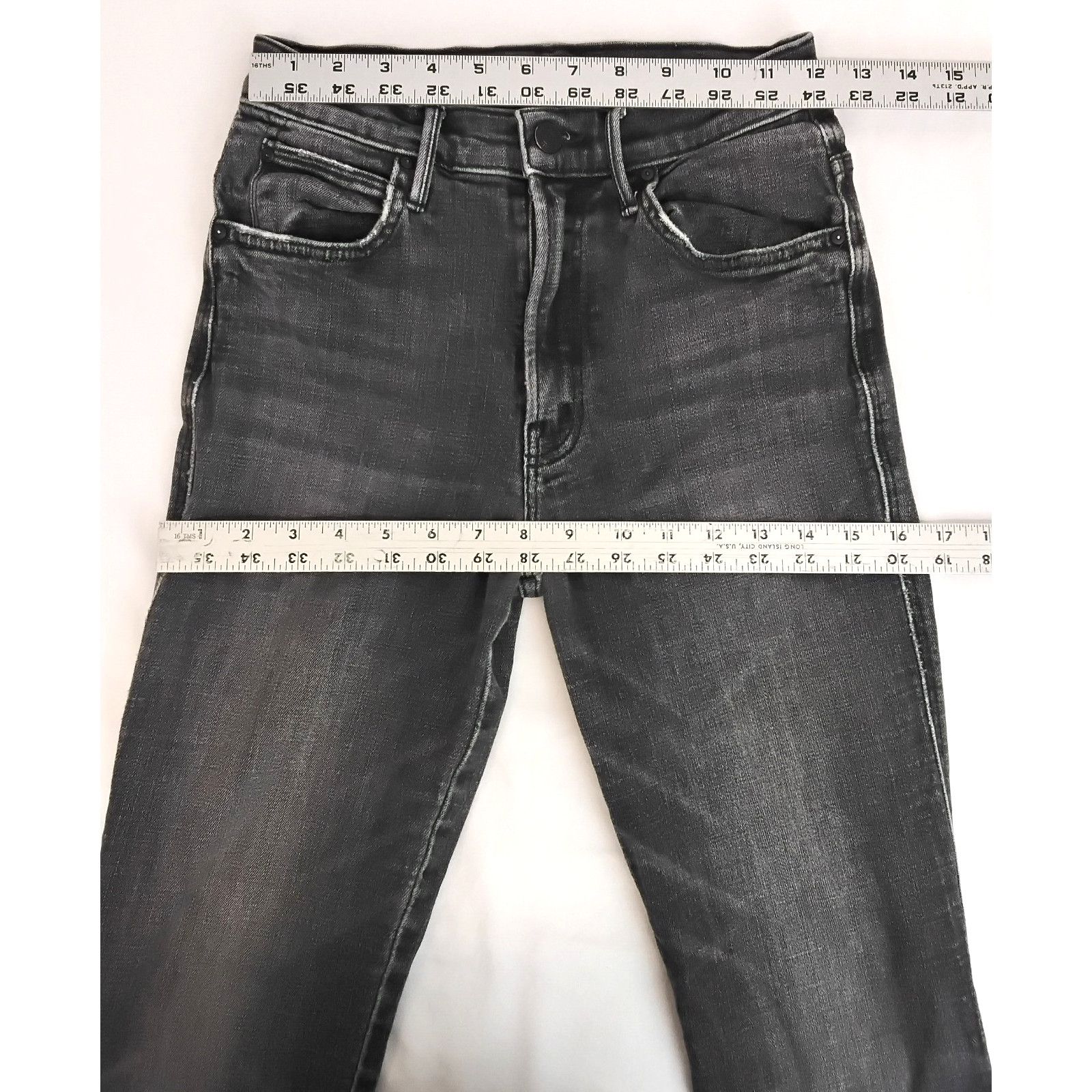 MOTHER Mother Denim Jeans Women's 25 Black The Desperado Ankle Size 25" / US 0 / IT 36 - 12 Thumbnail