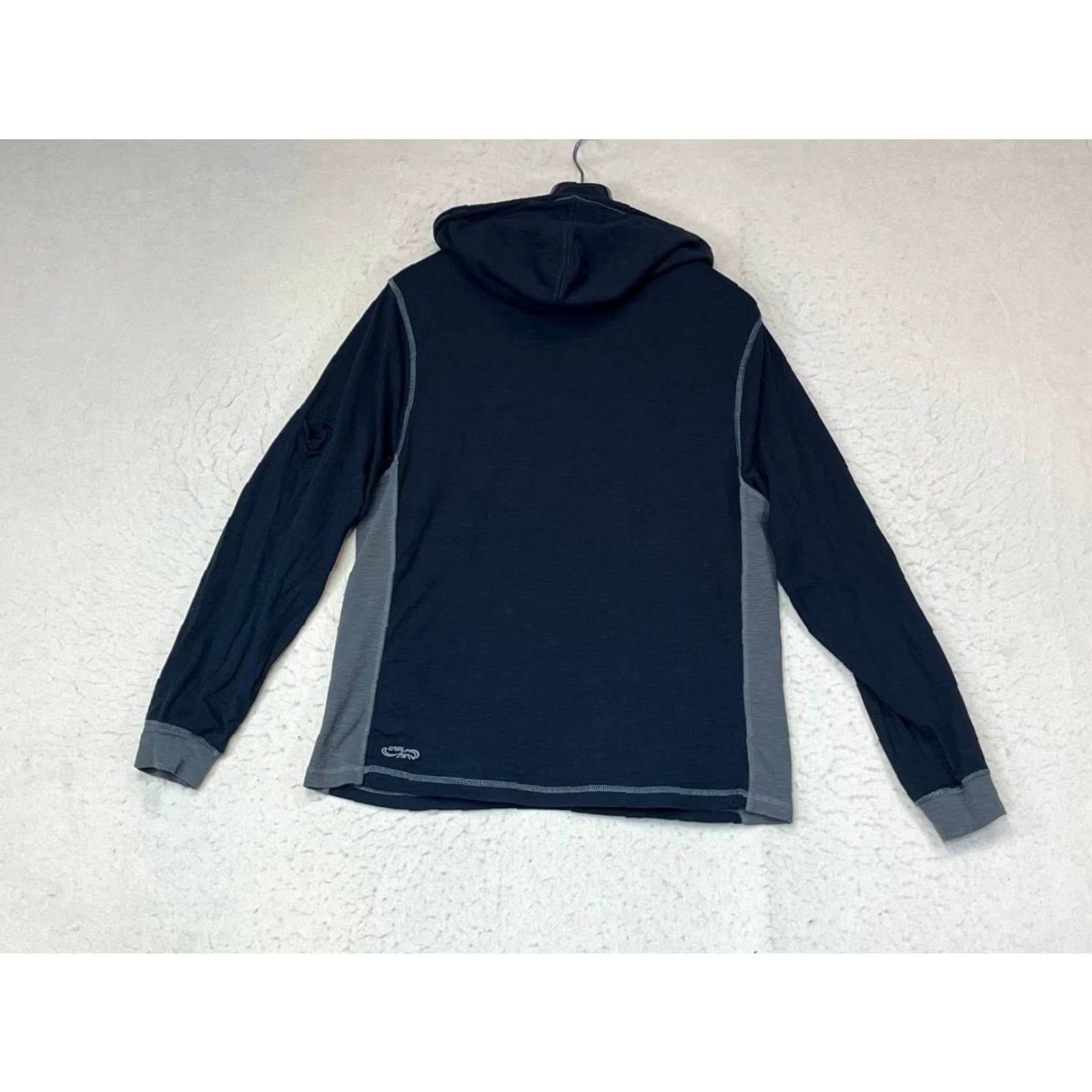 Vintage Crazyshirts Hoodie Shirt Black Lightweight 1/4 Zip Shirt Men Size Large Size US L / EU 52-54 / 3 - 2 Thumbnail