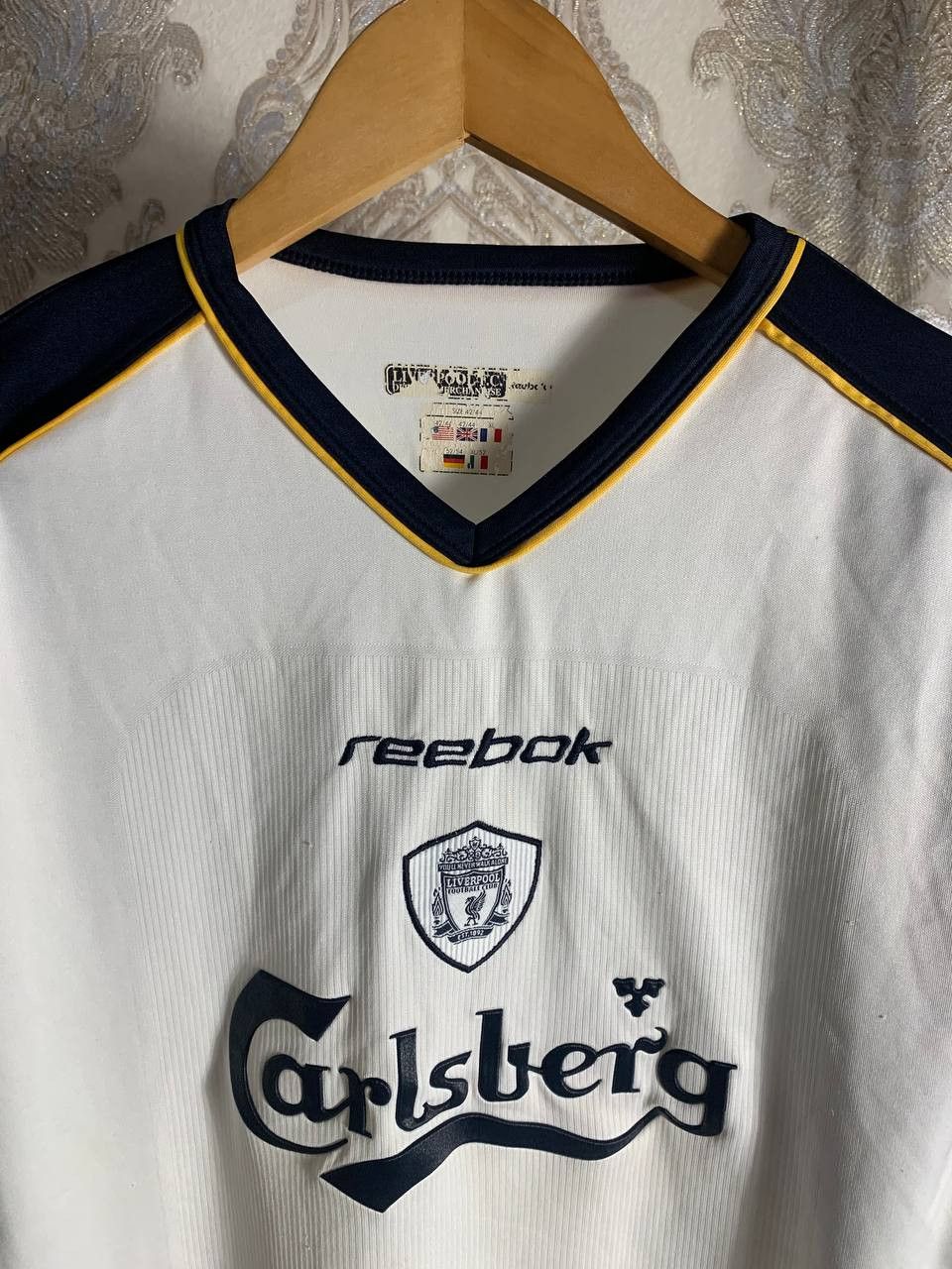 Reebok Vintage Reebok FC Liverpool England Soccer Jersey Retro Size US XL / EU 56 / 4 - 2 Thumbnail