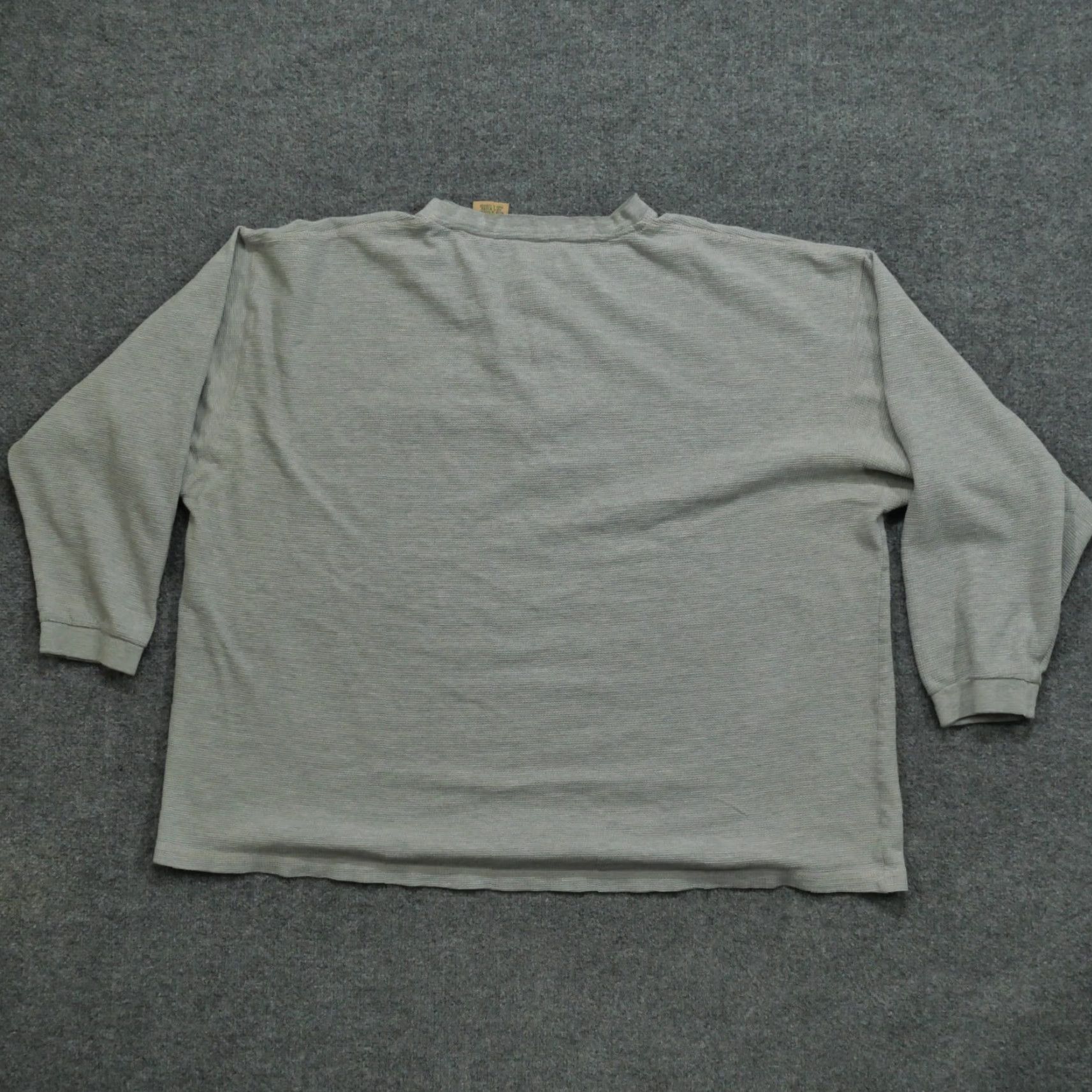 Vintage VINTAGE Thermal Shirt Mens 3XL Grey Henley Bald Eagle Clearwater Creek Y2K Size US XXL / EU 58 / 5 - 5 Thumbnail