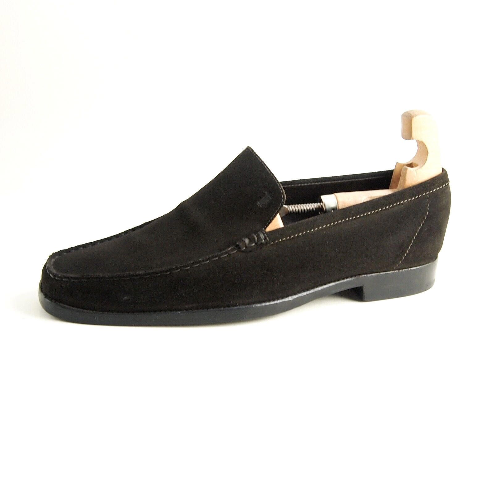 Tod's TOD's Moccasin Loafers Brown Suede Mens EU 43.5 US 10.5 Size US 10.5 / EU 43-44 - 1 Thumbnail