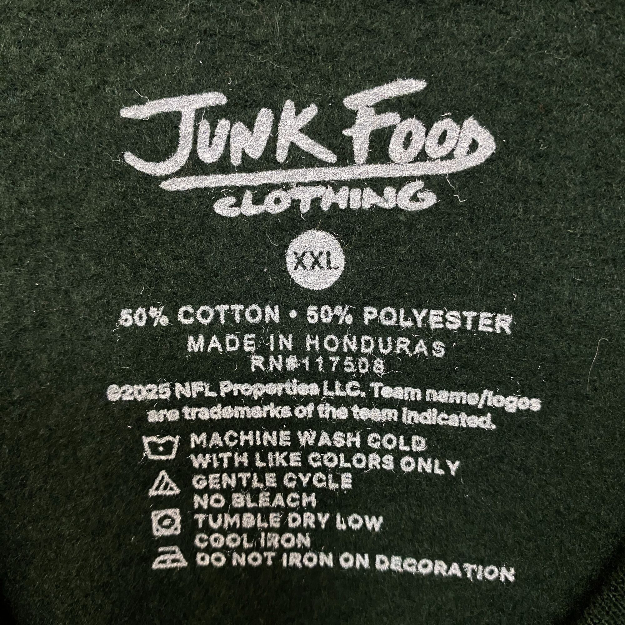 NFL Junk Food Clothing New York Jets Property of Jets NFL Green Size US XXL / EU 58 / 5 - 4 Thumbnail