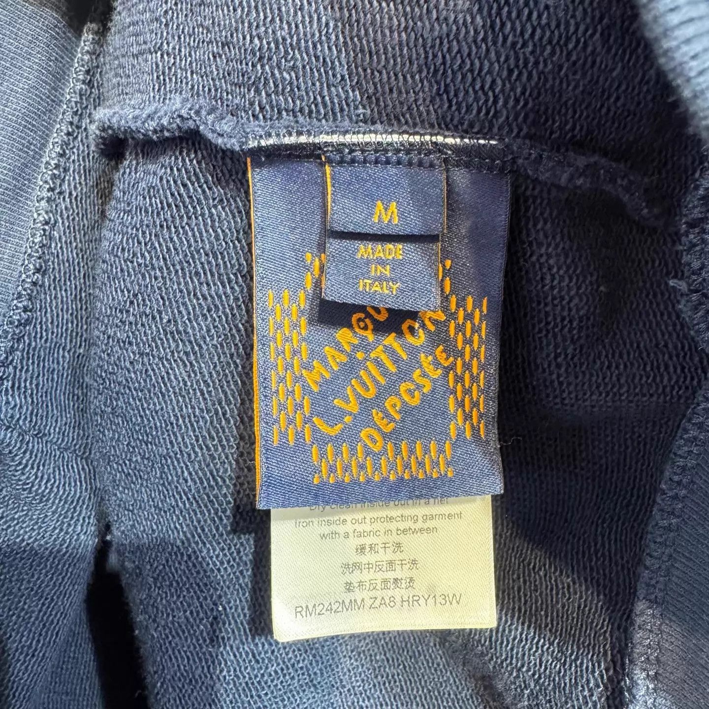 Louis Vuitton LV Back Line Logo Hoodie M Chest 120/L 67 Size US M / EU 48-50 / 2 - 5 Thumbnail