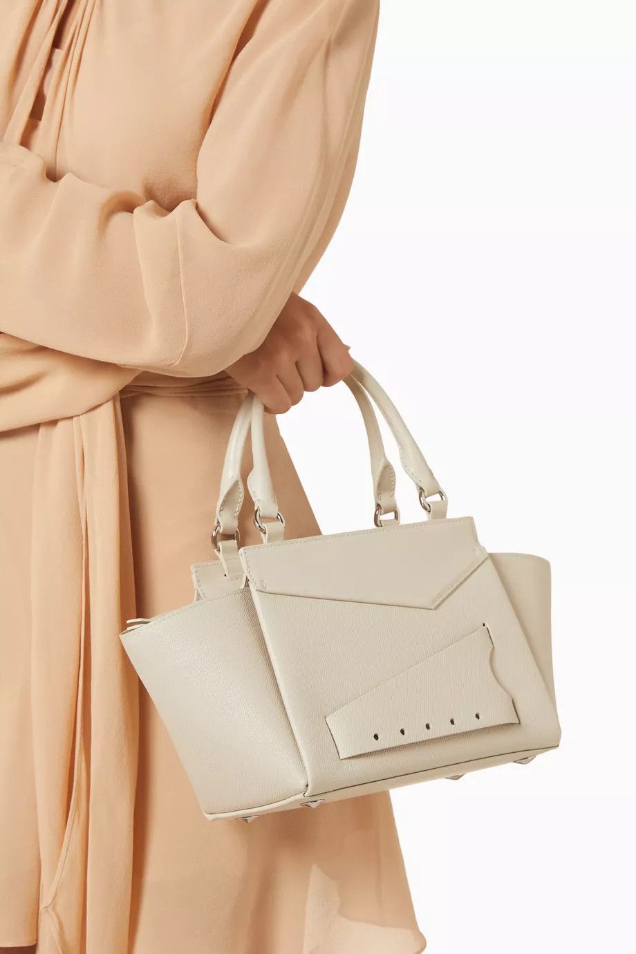 Maison Margiela oc11z0325 Size: OS / Hobo Shoulder Bag in Ecru Size ONE SIZE - 4 Thumbnail