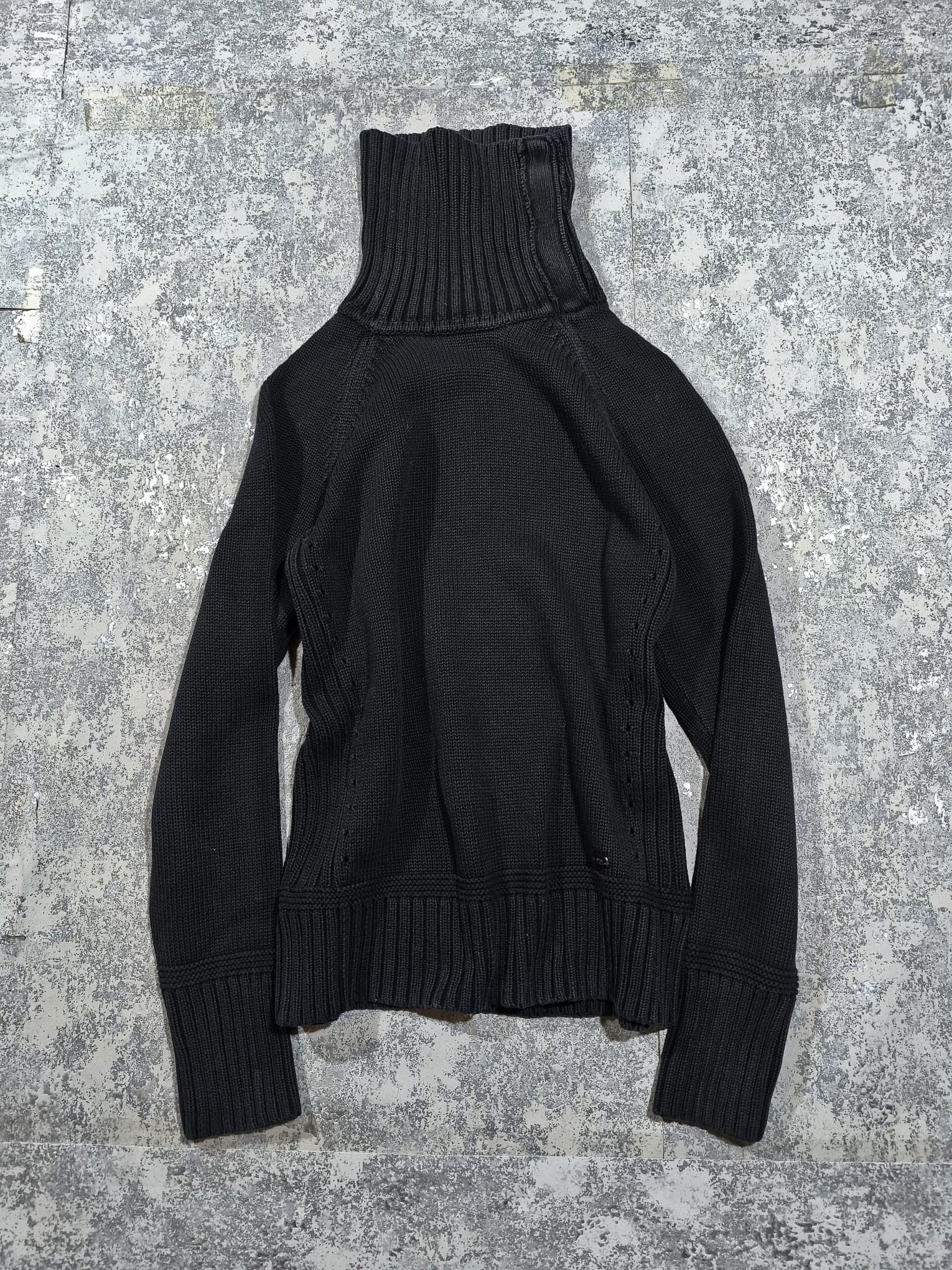 Hysteric Glamour high collar issey miyake type rick owens knit sweater Size US S / EU 44-46 / 1 - 1 Thumbnail