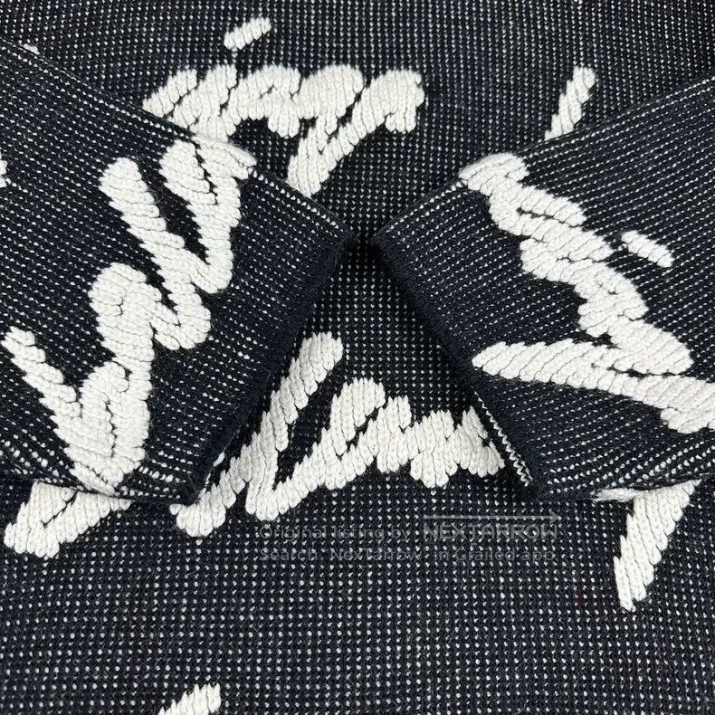 Balenciaga Balenciaga Fully printed black sweater Size US S / EU 44-46 / 1 - 4 Thumbnail