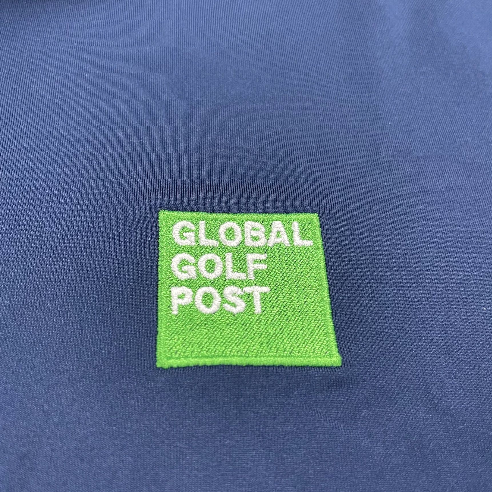 Footjoy FootJoy Polo Shirt Mens Small Blue Global Golf Post Logo Lisle Stretch NWT Size US S / EU 44-46 / 1 - 3 Thumbnail