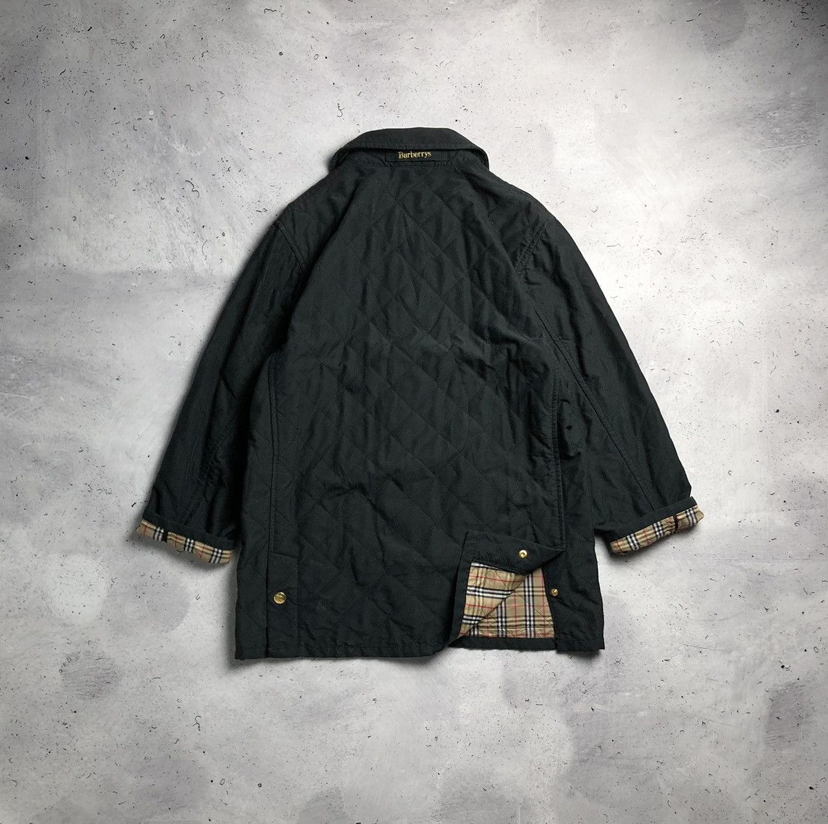 Burberry × Vintage Vintage Burberry Nova Check Qualited Coat Jacket Size US L / EU 52-54 / 3 - 9 Thumbnail