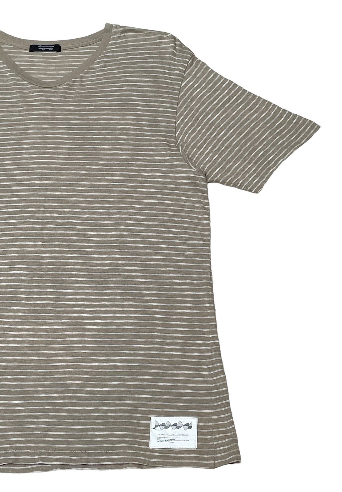 Japanese Brand × Undercover × Vintage Vintage Brand Undercover Striped T-Shirt 2000s Size US M / EU 48-50 / 2 - 4 Thumbnail
