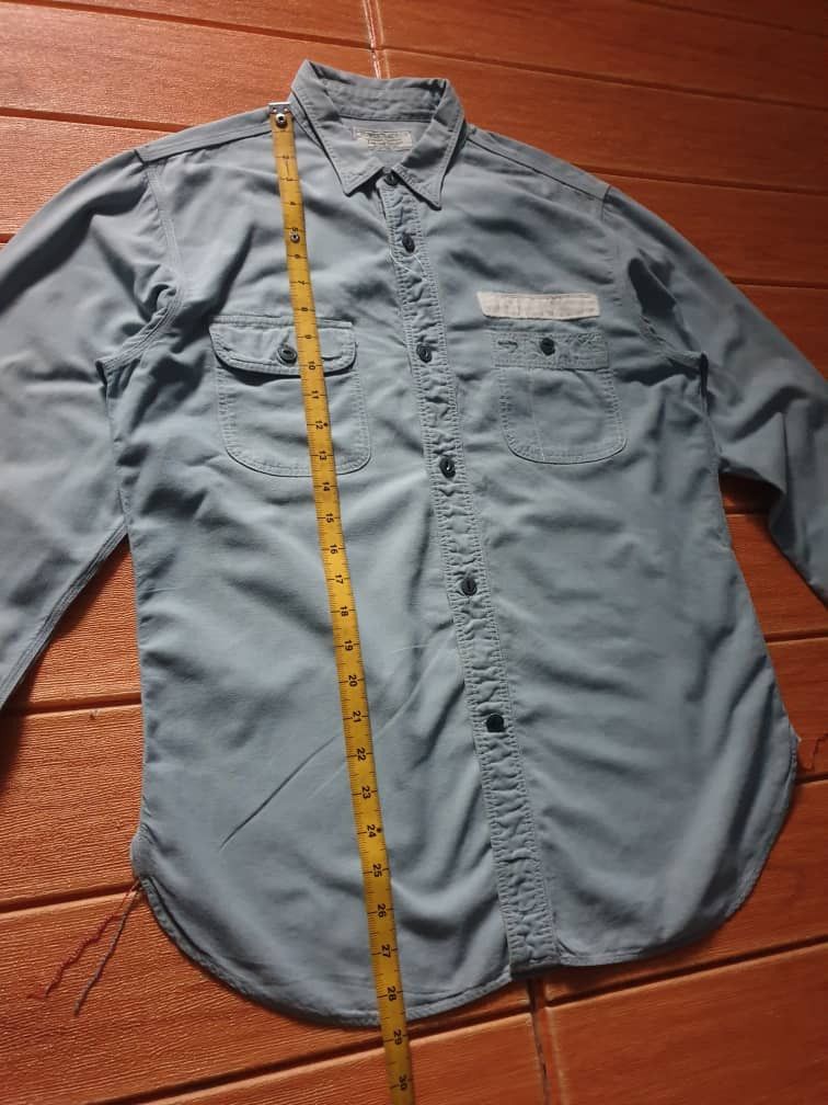 Japanese Brand 💥HOMESTEAD & CO By Journal Standard Selvedge Chambray Shirt Size US M / EU 48-50 / 2 - 9 Thumbnail