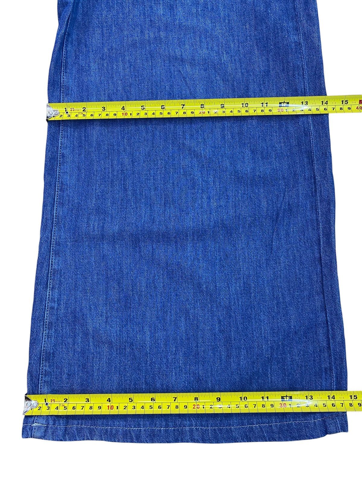 Uniqlo Uniqlo Blue Wash Baggy Style Soft Jeans Size US 34 / EU 50 - 8 Thumbnail