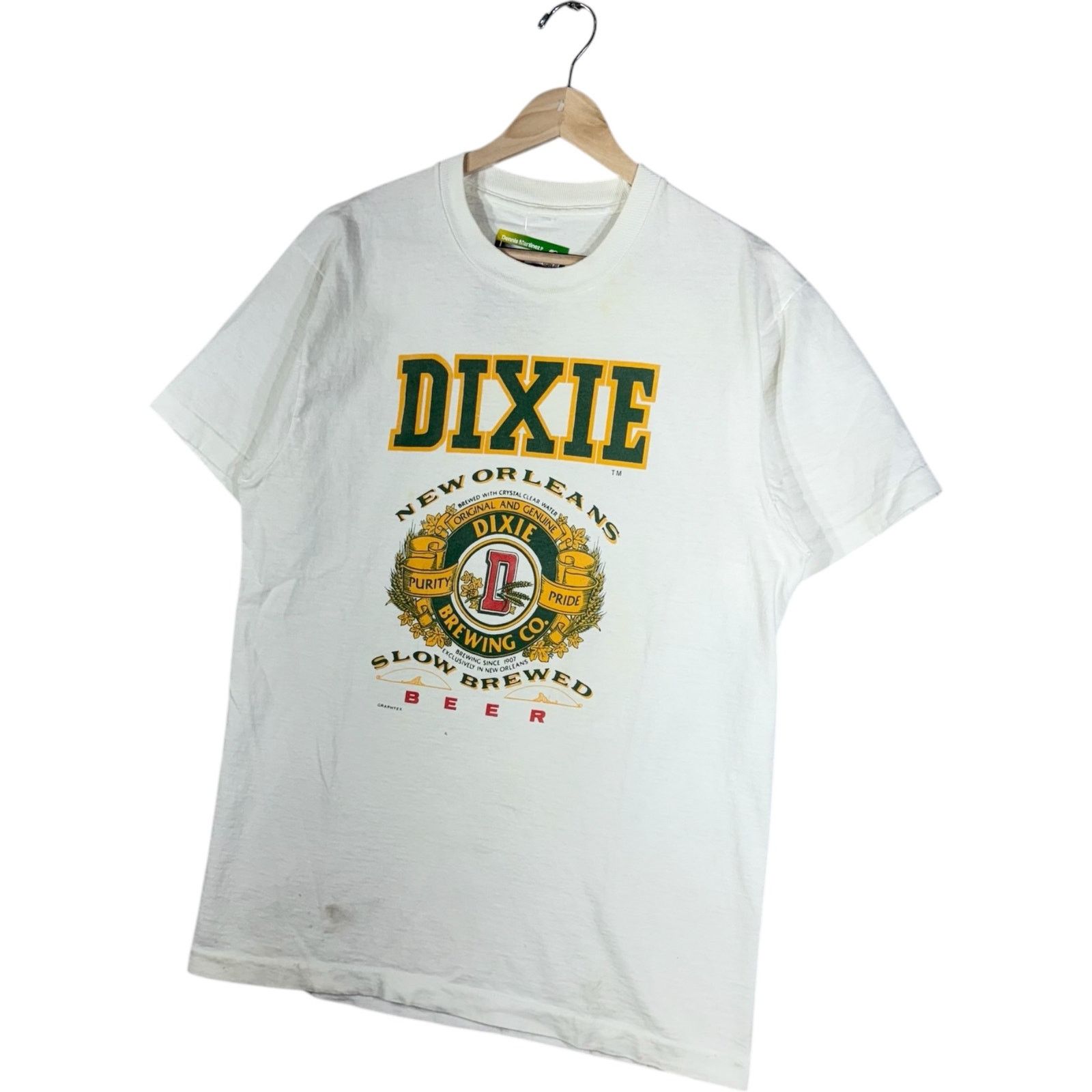 Vintage Vintage Dixie New Orleans Slow Brewed Beer Tee XL Size US XL / EU 56 / 4 - 3 Thumbnail
