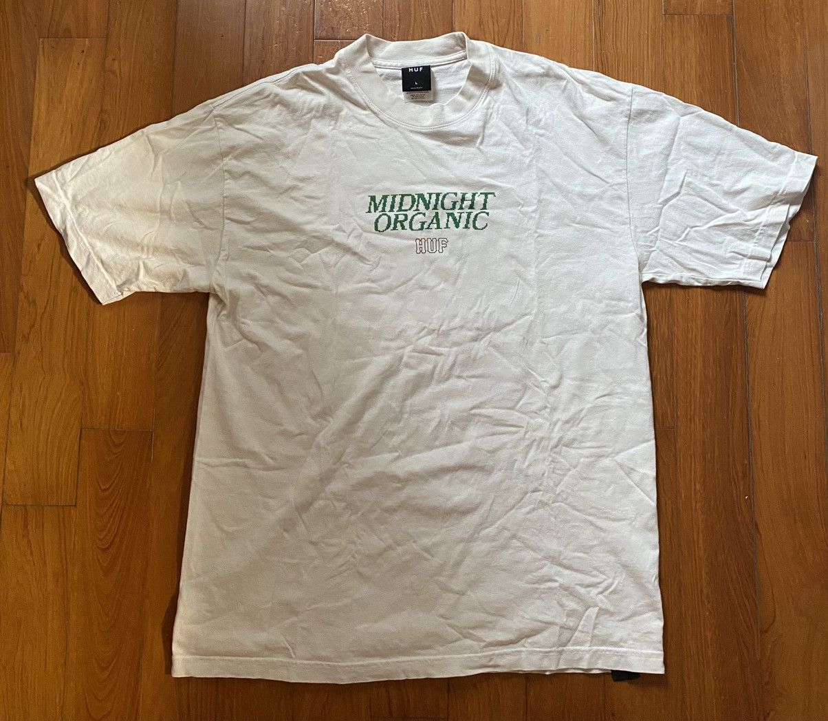 Midnight Organic Huf x Larry June Midnight Organic Tee Size US L / EU 52-54 / 3 - 1 Thumbnail