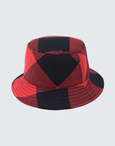 Vivienne Westwood o1f1d3z0226 Size: OS / Flannel Bucket Hat / Cap in Red/Black Size ONE SIZE - 2 Thumbnail