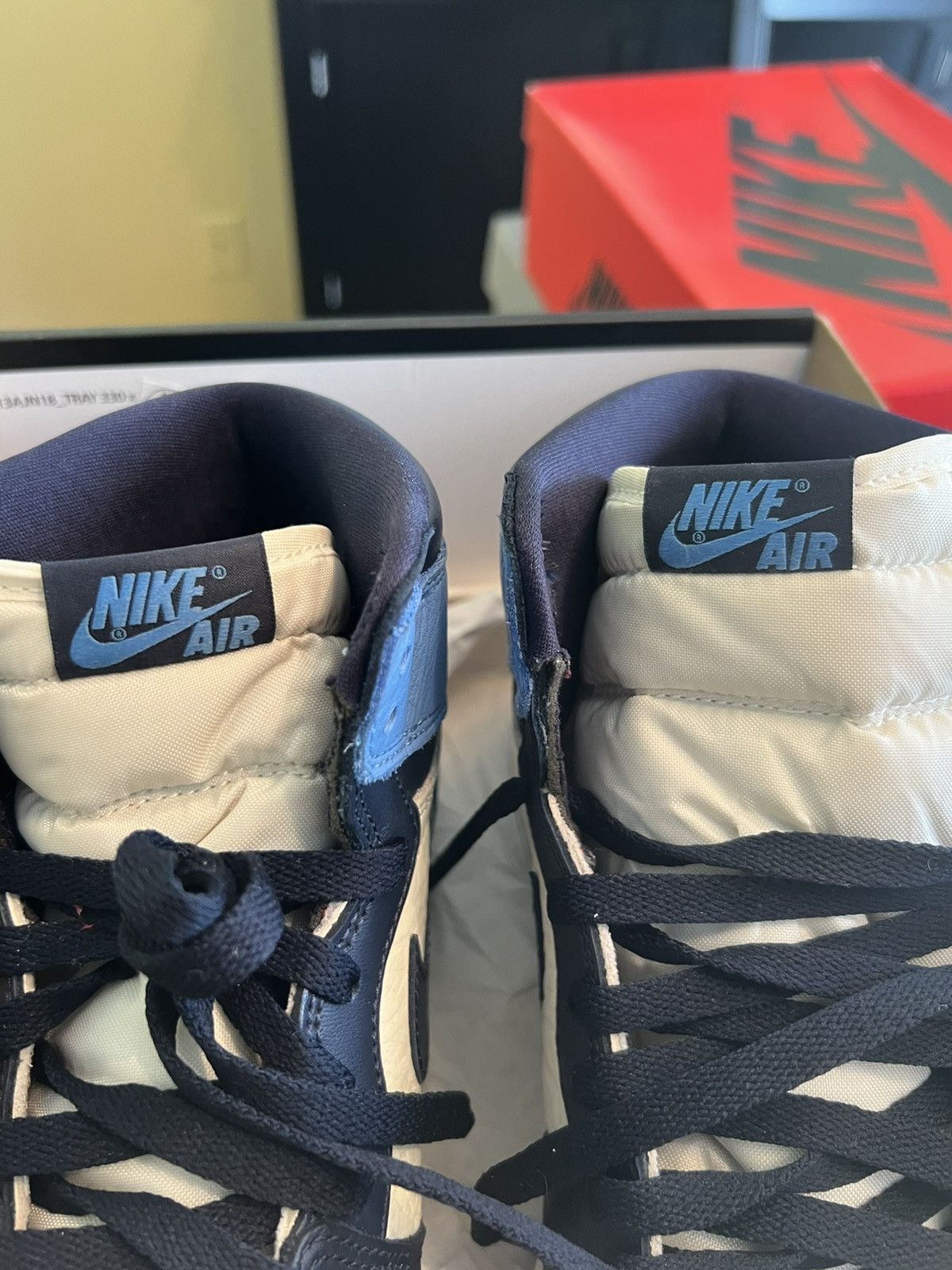 Jordan Brand Air Jordan 1 Retro High OG ‘Obsidian’ Size US 10 / EU 43 - 8 Thumbnail