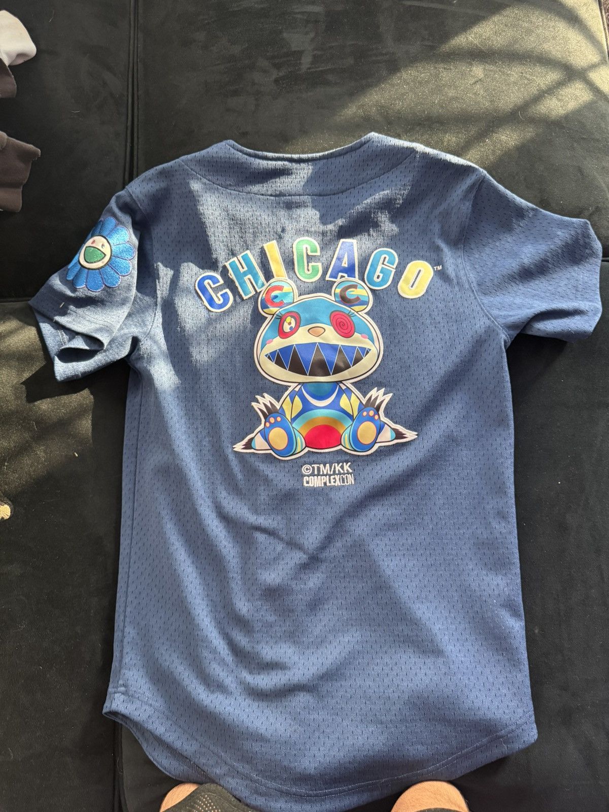 Complex × Mitchell & Ness × Takashi Murakami Chicago Cubs Jersey Complex Con 2019 Takashi Murakami Size US S / EU 44-46 / 1 - 2 Thumbnail