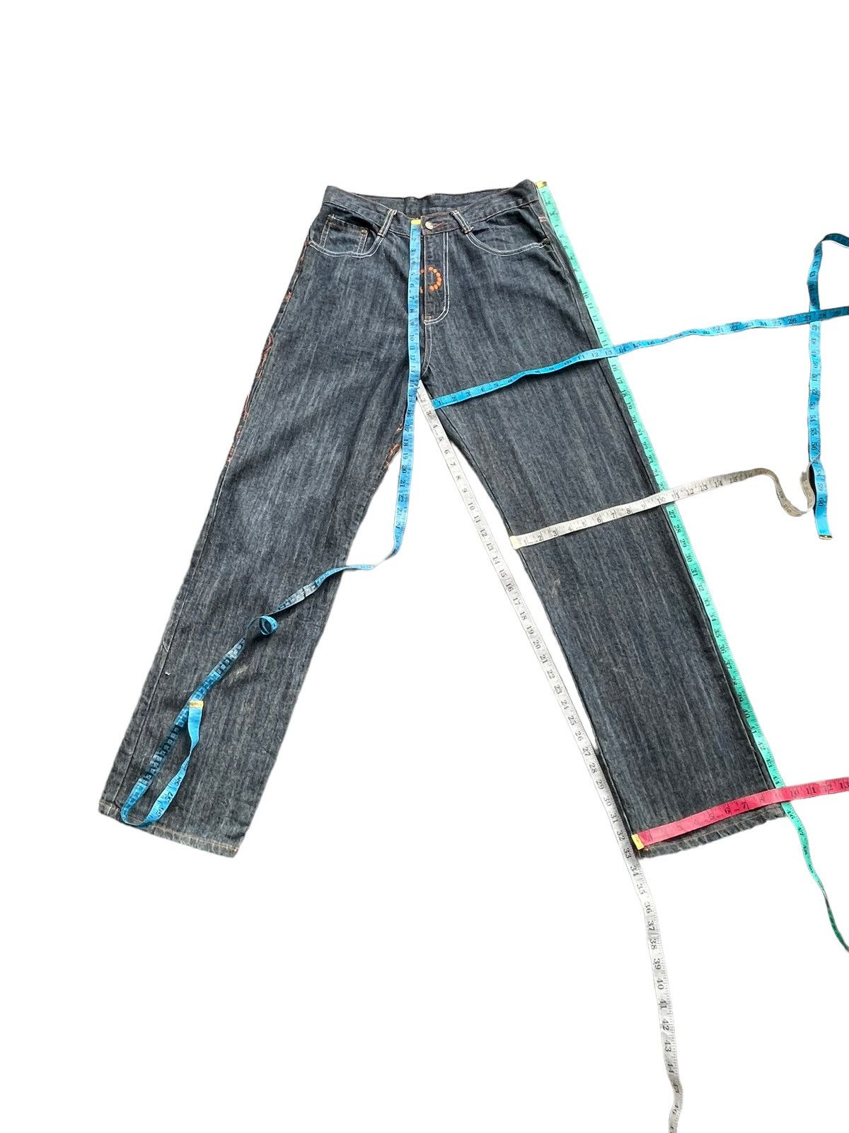 Japanese Brand Parish Custom Denim Size US 33 - 21 Thumbnail