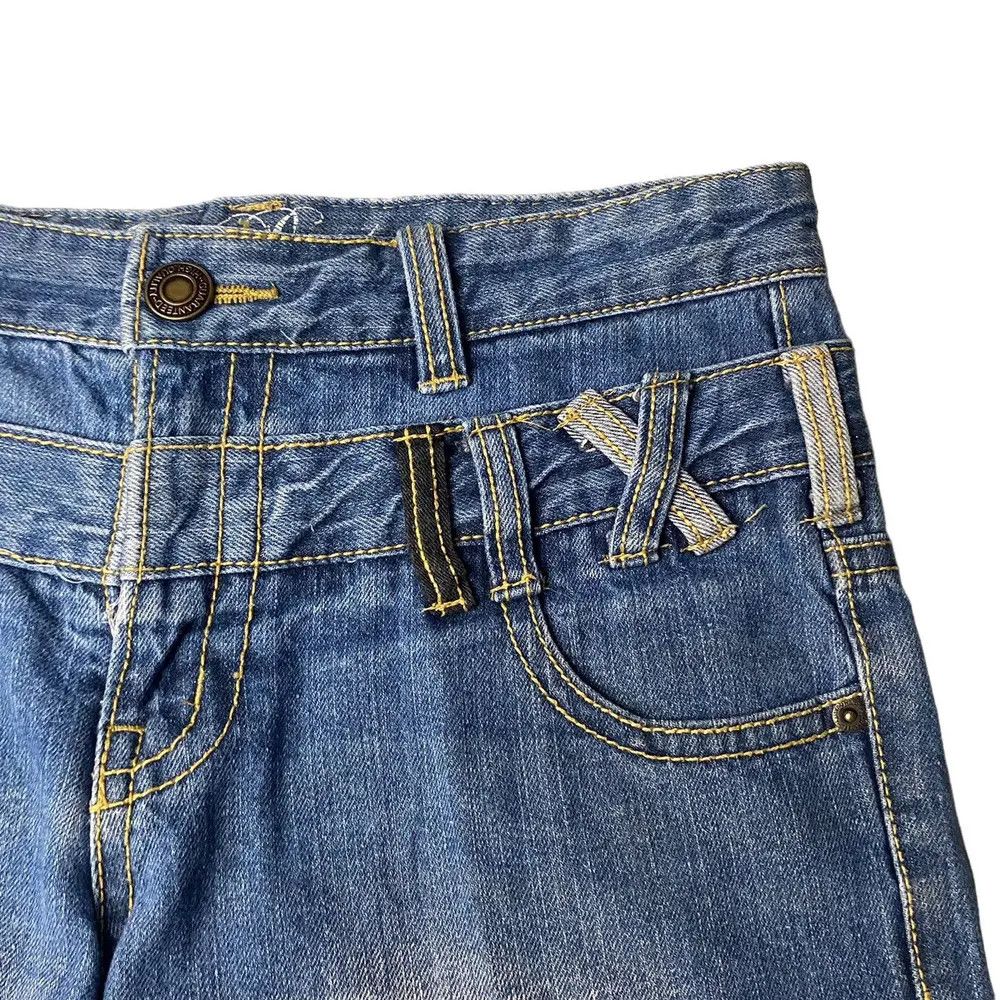 Hysteric Glamour 2000's Gang Buster Double Waist Washed Belt Loops Size US 28 / EU 44 - 7 Thumbnail