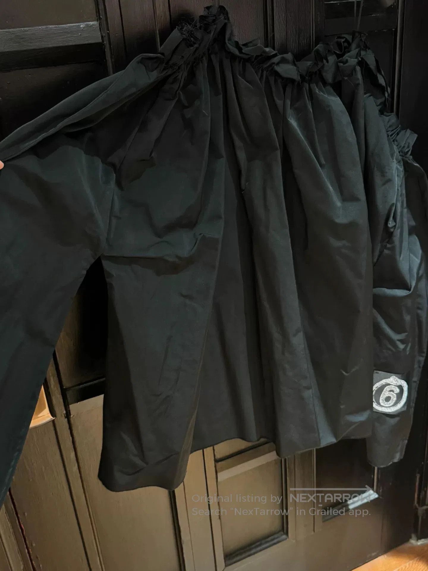 MM6 oversized pleated top by MM6 Maison Margiela. Size L / US 10 / IT 46 - 2 Thumbnail