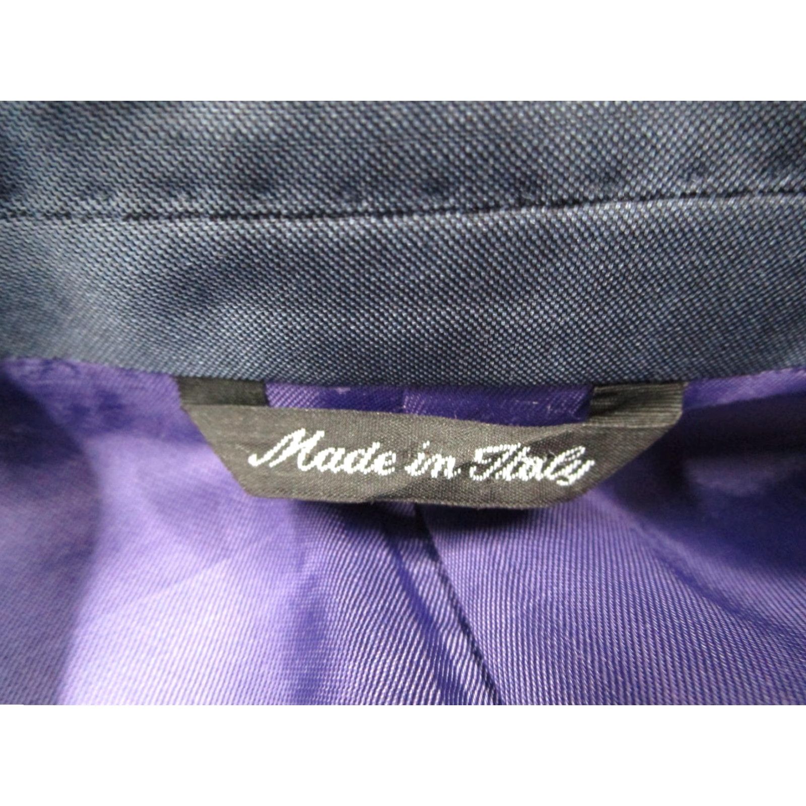 Paul Smith Paul Smith London Blazer Mens 40R Blue Wool Mohair Byard Slim Fit Made Italy Jacket/Coat Single-Breasted 2-Button Notch Lapel Mens Size 40R - 7 Thumbnail