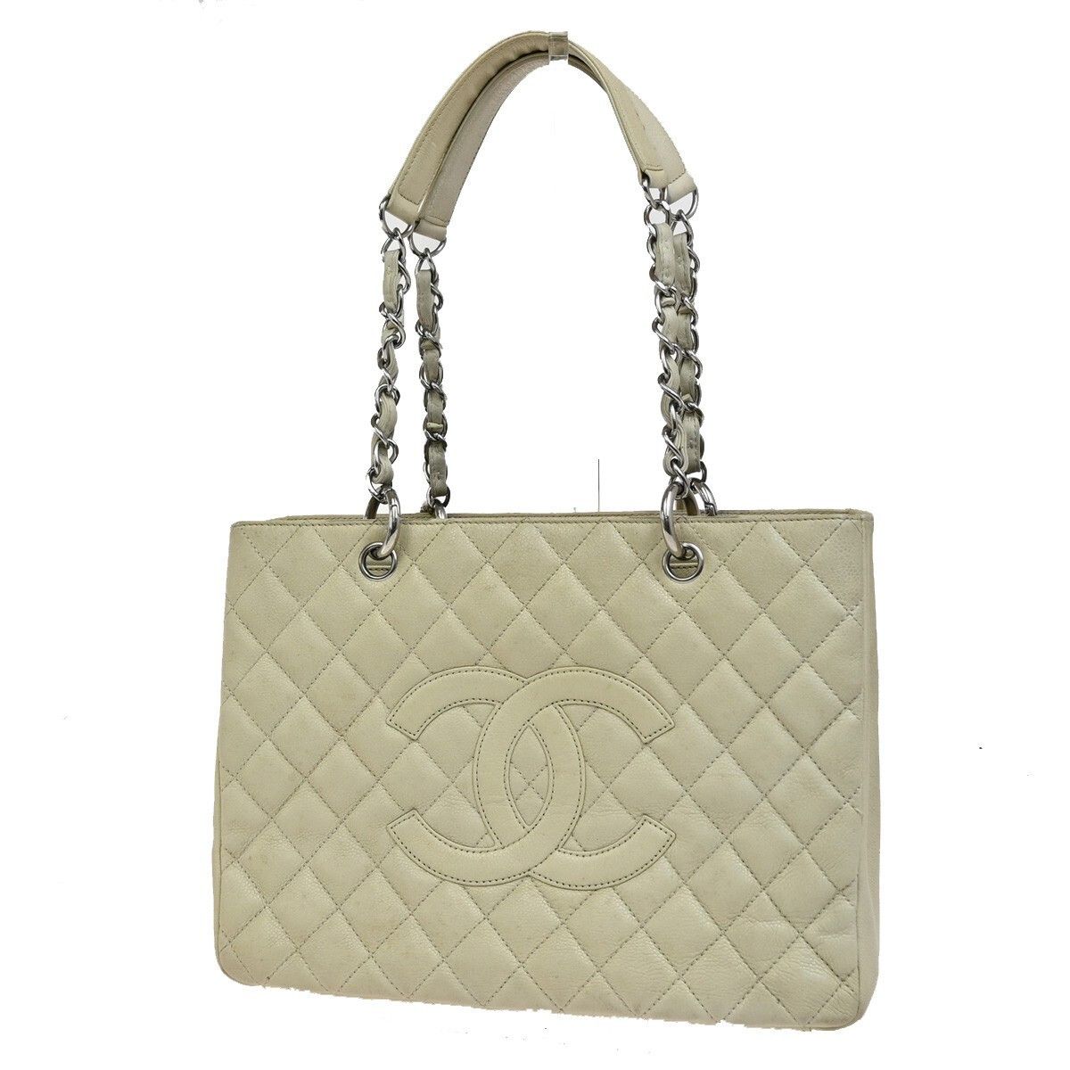Chanel Chanel Grand Shopping Tote Quilted Calfskin Size ONE SIZE - 1 Thumbnail
