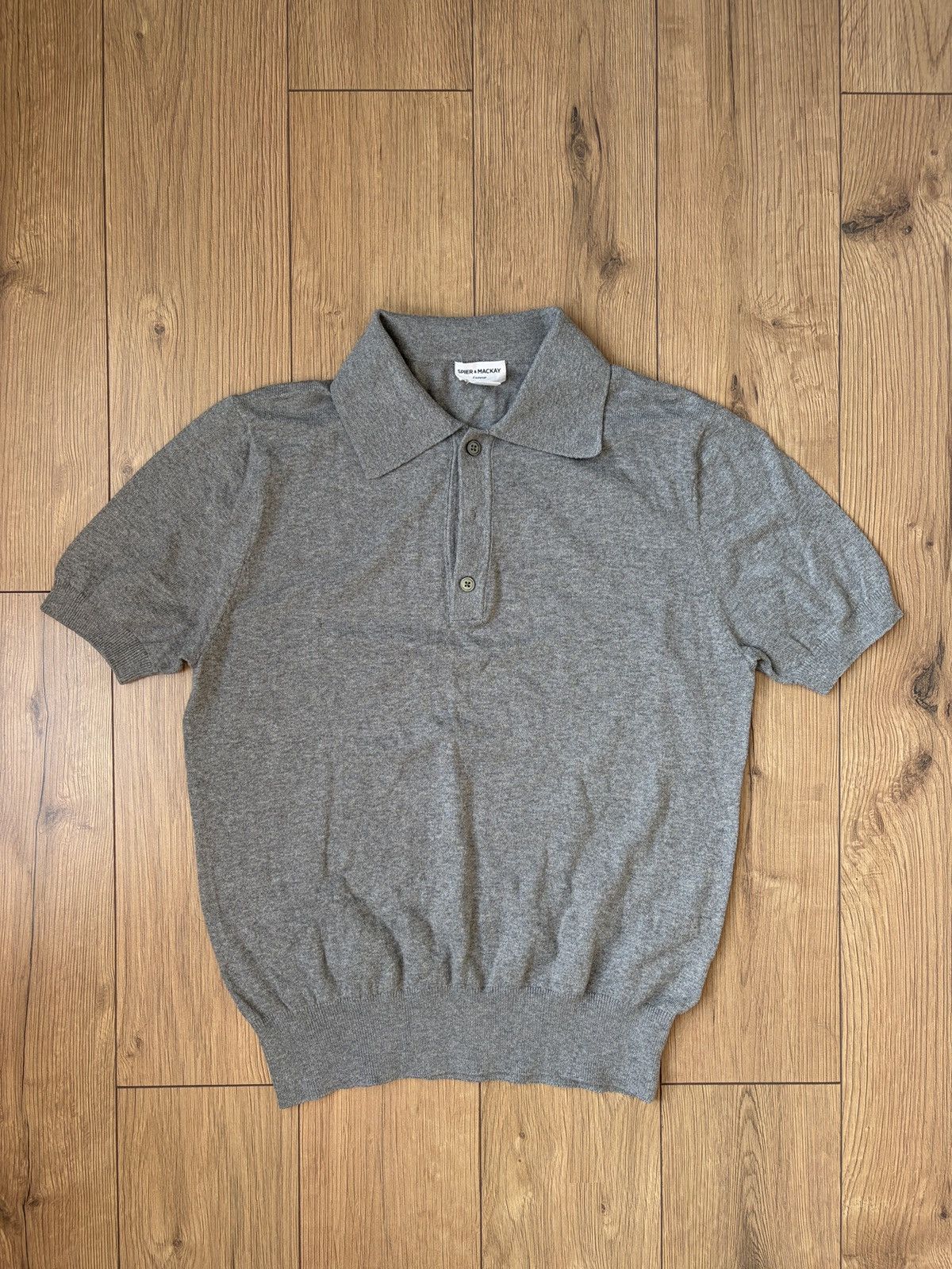 Spier & Mackay Spier & Mackay Knitted Polo Sweater Shirt Size US M / EU 48-50 / 2 - 1 Thumbnail