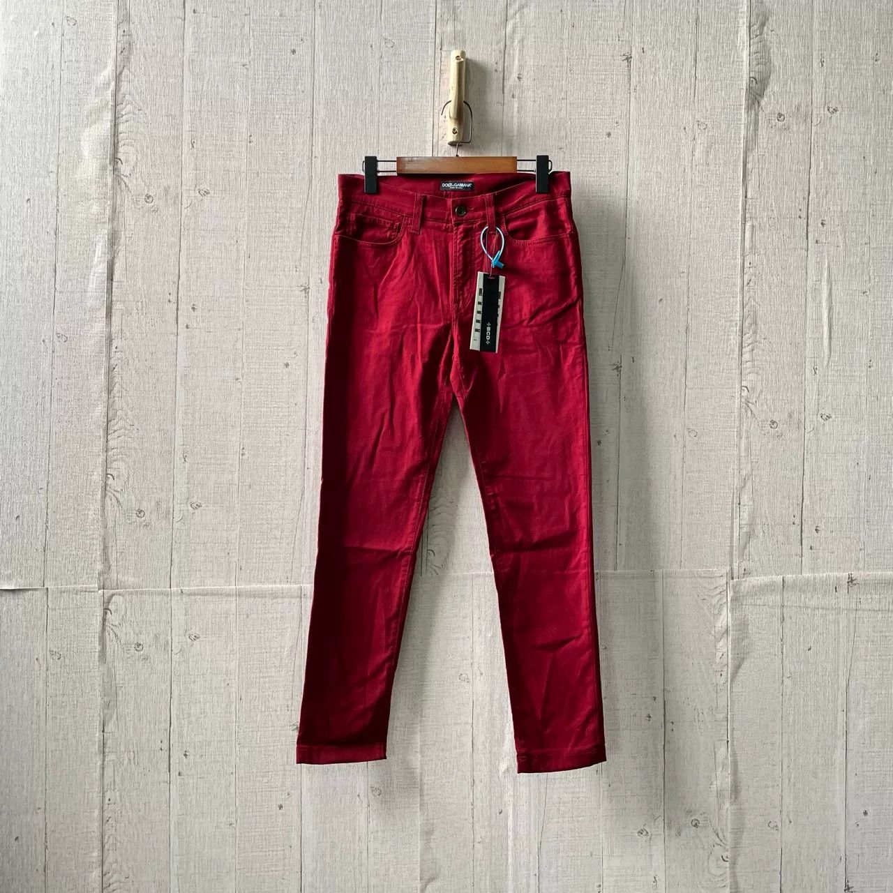 Dolce & Gabbana Dolce & Gabbana Red Trousers Size US 28 / EU 44 - 1 Thumbnail