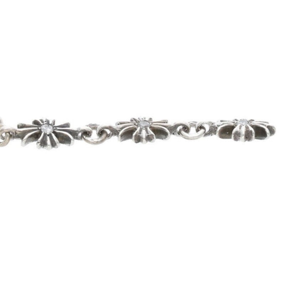 Chrome Hearts Chrome Hearts Tiny ECH Plus Drop Diamond Earring Size ONE SIZE - 3 Thumbnail