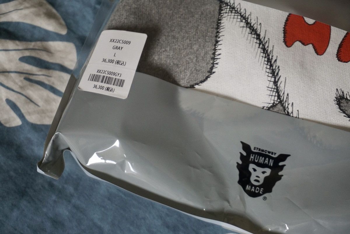 Human Made × Kaws Pizza hoodie polar bear size L | Grailed