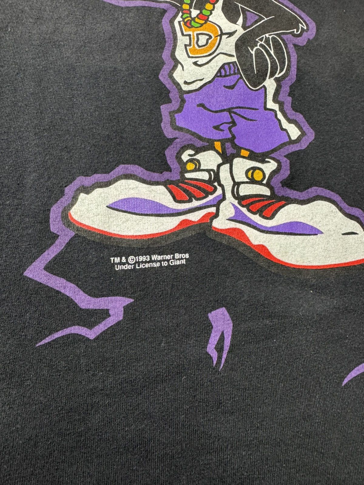 Warner Bros Vintage Daffy Duck Warner Bros 1993 Size US L / EU 52-54 / 3 - 2 Thumbnail