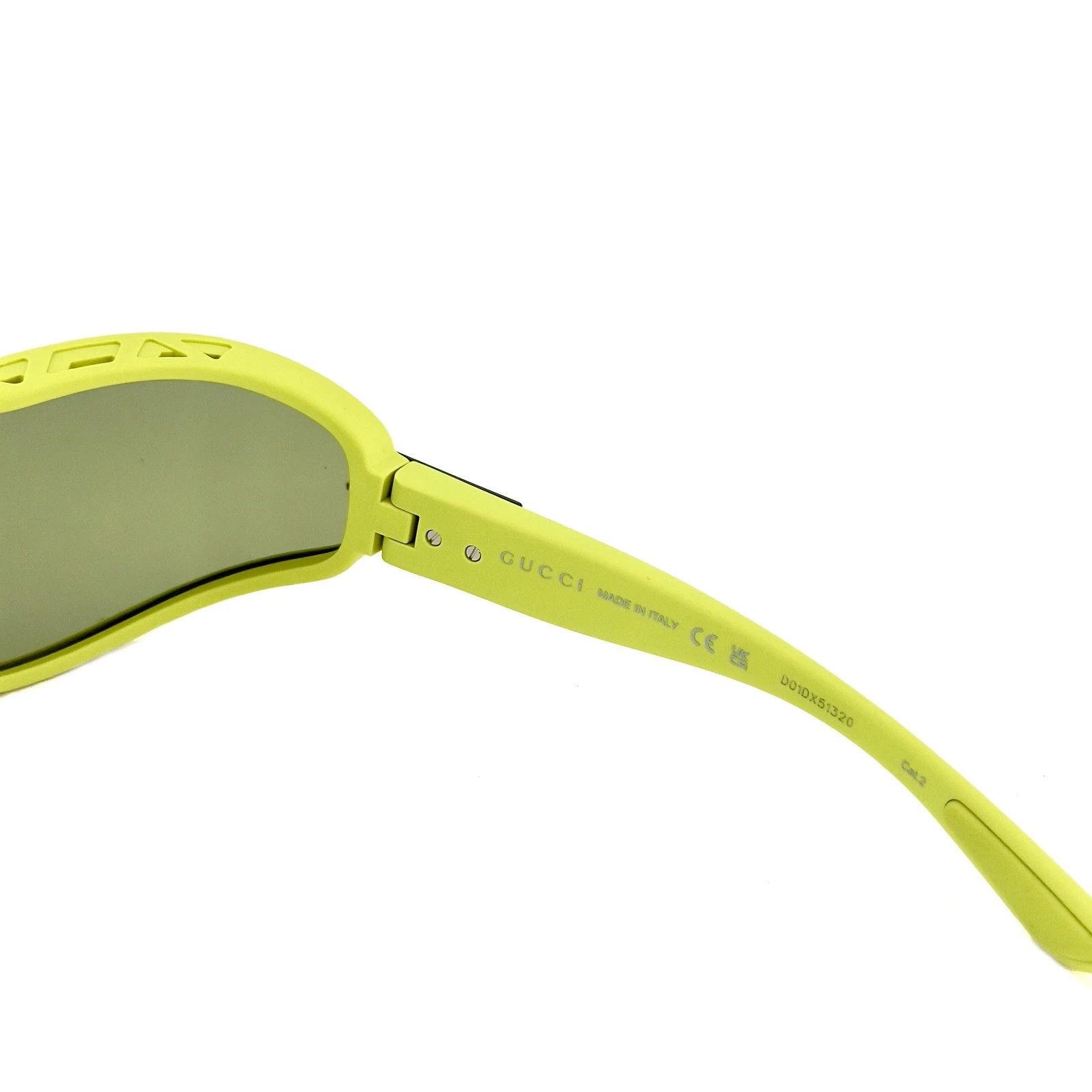 Gucci GUCCI GG2011S Acid 2011 Guccissima Print Mirror Sunglasses Size ONE SIZE - 7 Thumbnail