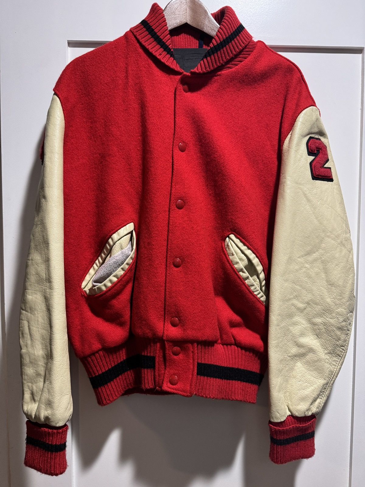 Vintage Vintage Varsity Jacket Size US S / EU 44-46 / 1 - 1 Thumbnail