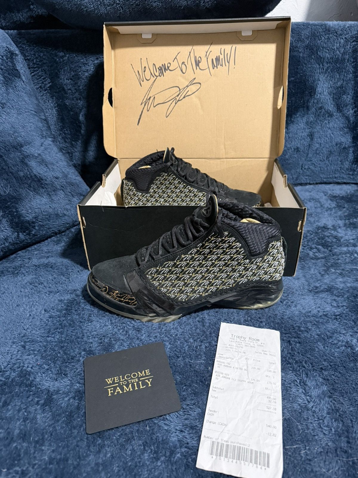 Jordan Brand Jordan 23 trophy room 23 black Size US 10 / EU 43 - 1 Thumbnail