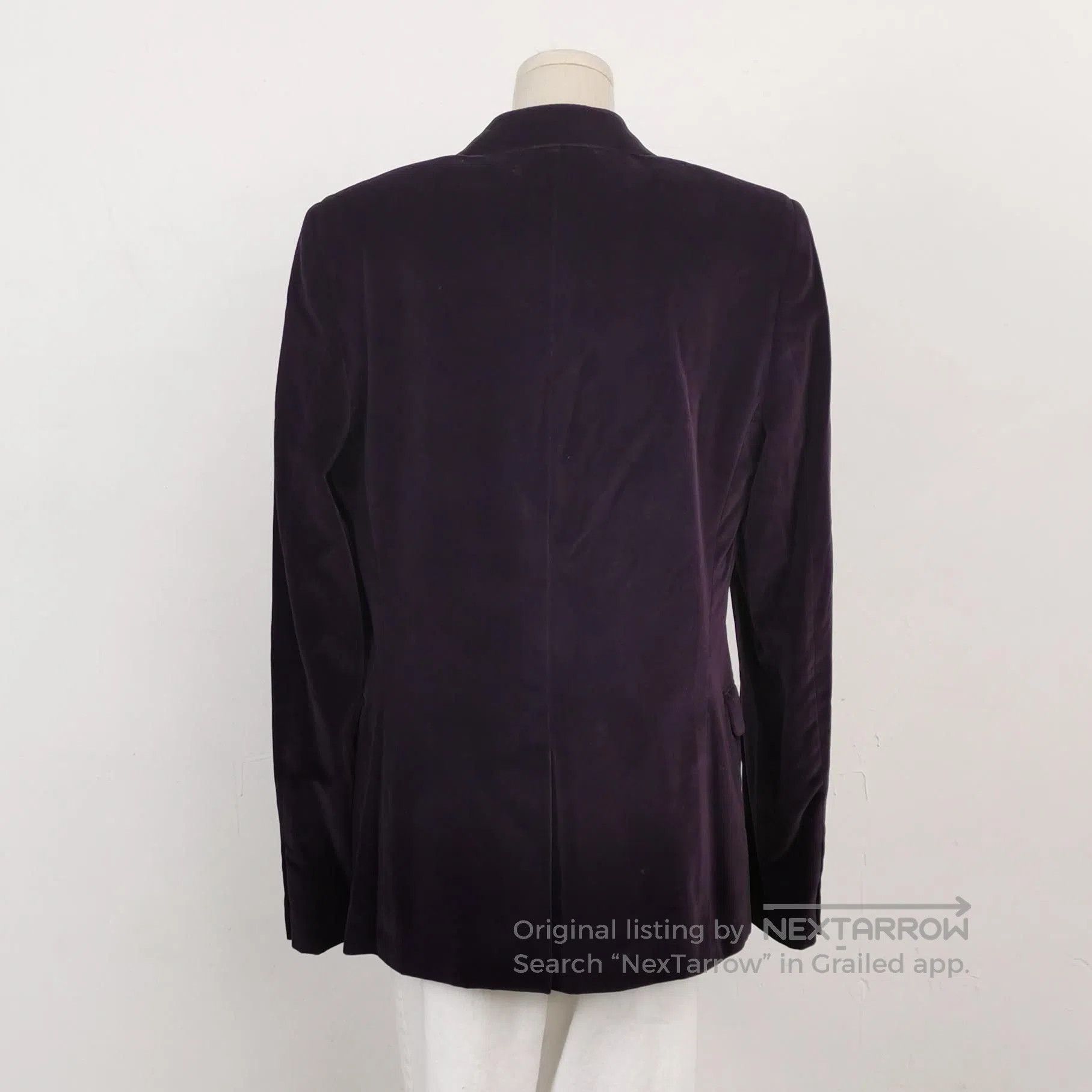 Saint Laurent Paris Saint Laurent Wool Collared Button Long-Sleeve Coat. Size US M / EU 48-50 / 2 - 4 Thumbnail
