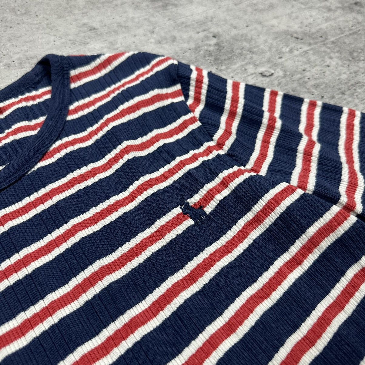 Polo Ralph Lauren Polo Ralph Lauren Slim Fit Logo Striped T-shirt Women’s Size M / US 6-8 / IT 42-44 - 5 Thumbnail