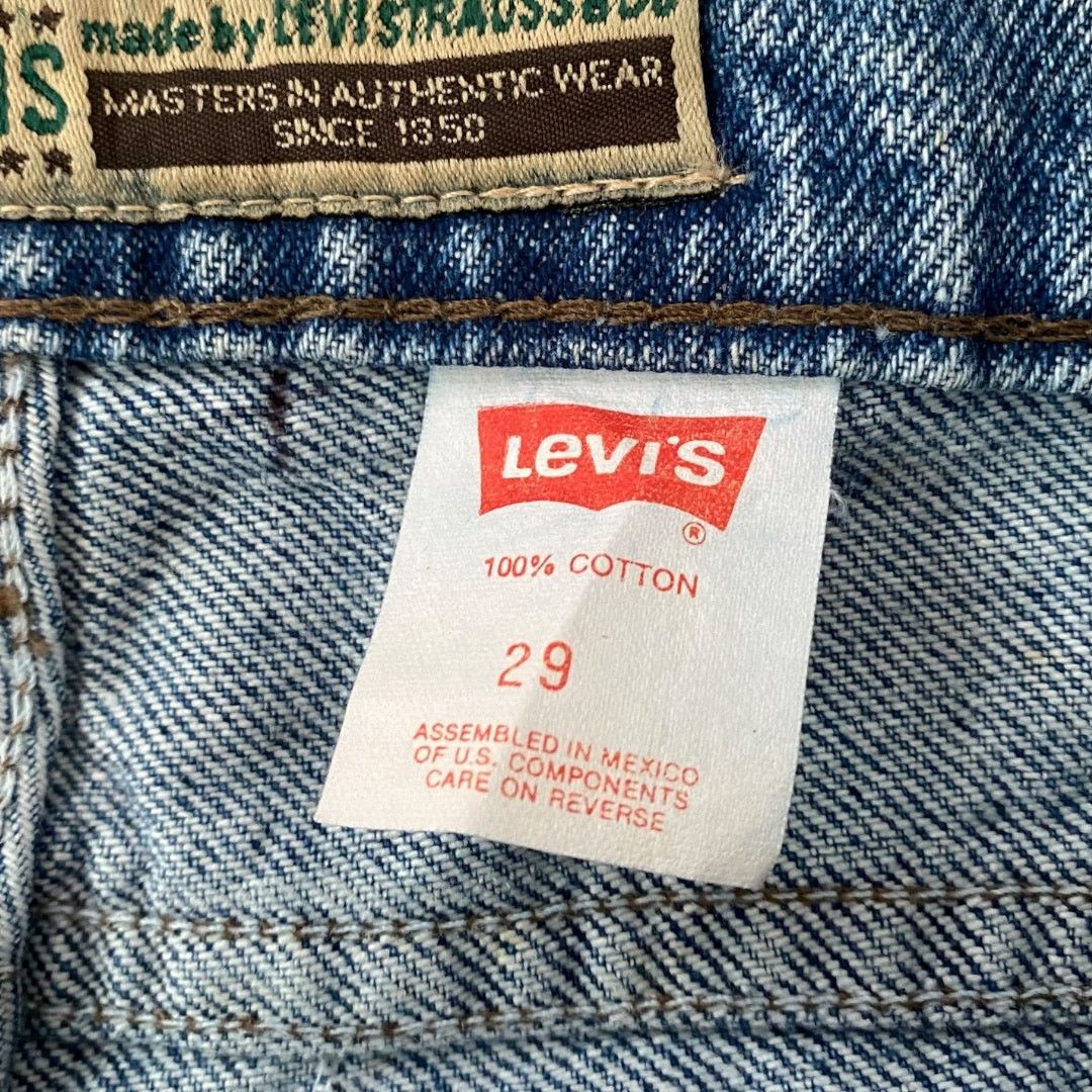Levi's Vintage Levi's Silver Tab Jorts Button Fly Denim Jean Shorts Size US 29 - 6 Thumbnail
