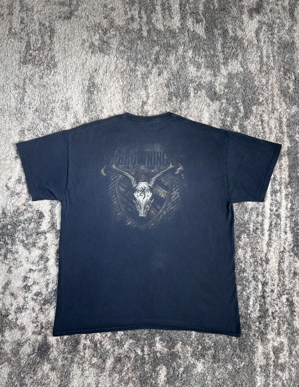 Japanese Brand × Vintage Vintage 90s Dark Fantasy Reaper Skeleton Faded Tee Size US XL / EU 56 / 4 - 1 Thumbnail