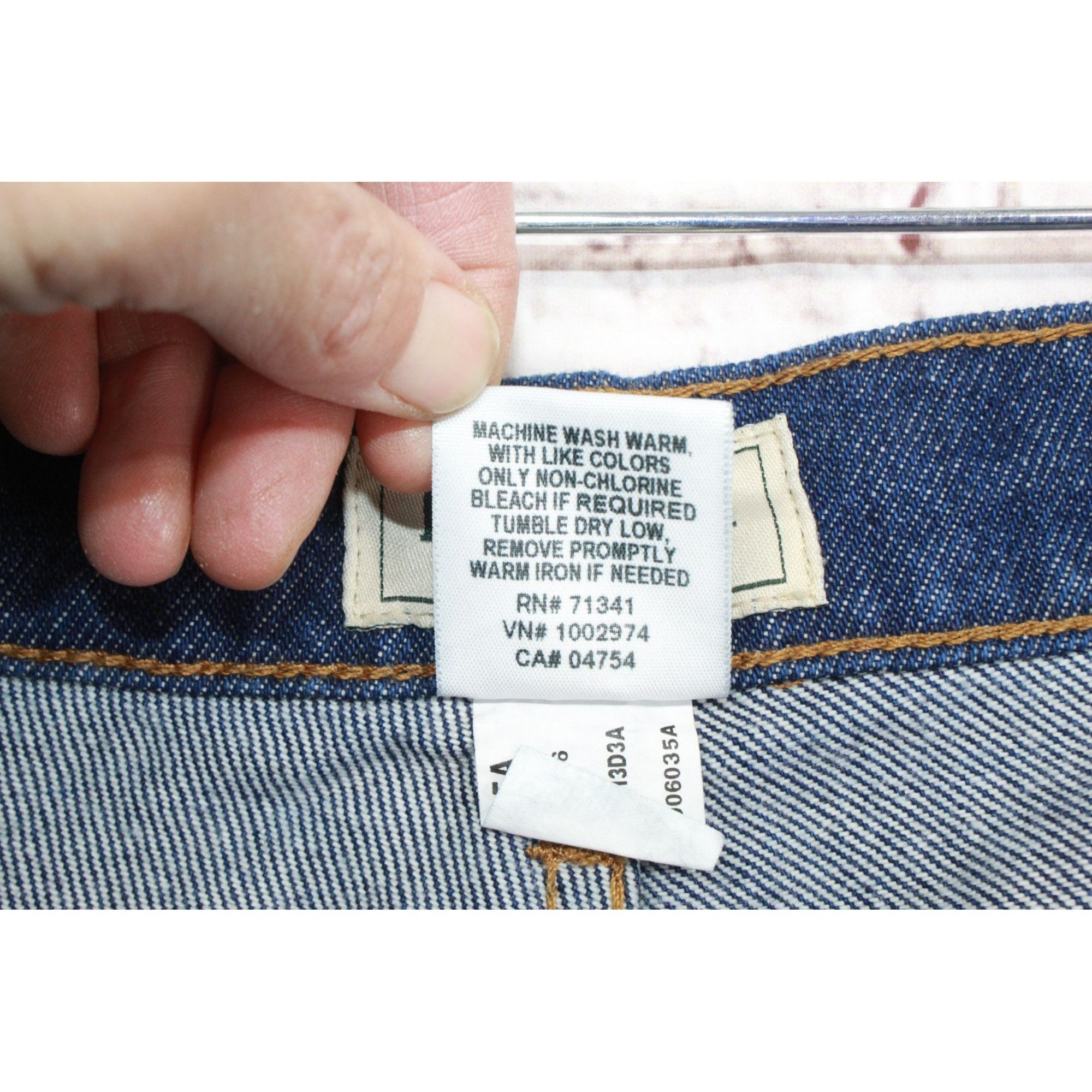 L.L. Bean LL Bean Men's Double L Jeans Standard Fit Straight Leg Size US 33 - 8 Thumbnail