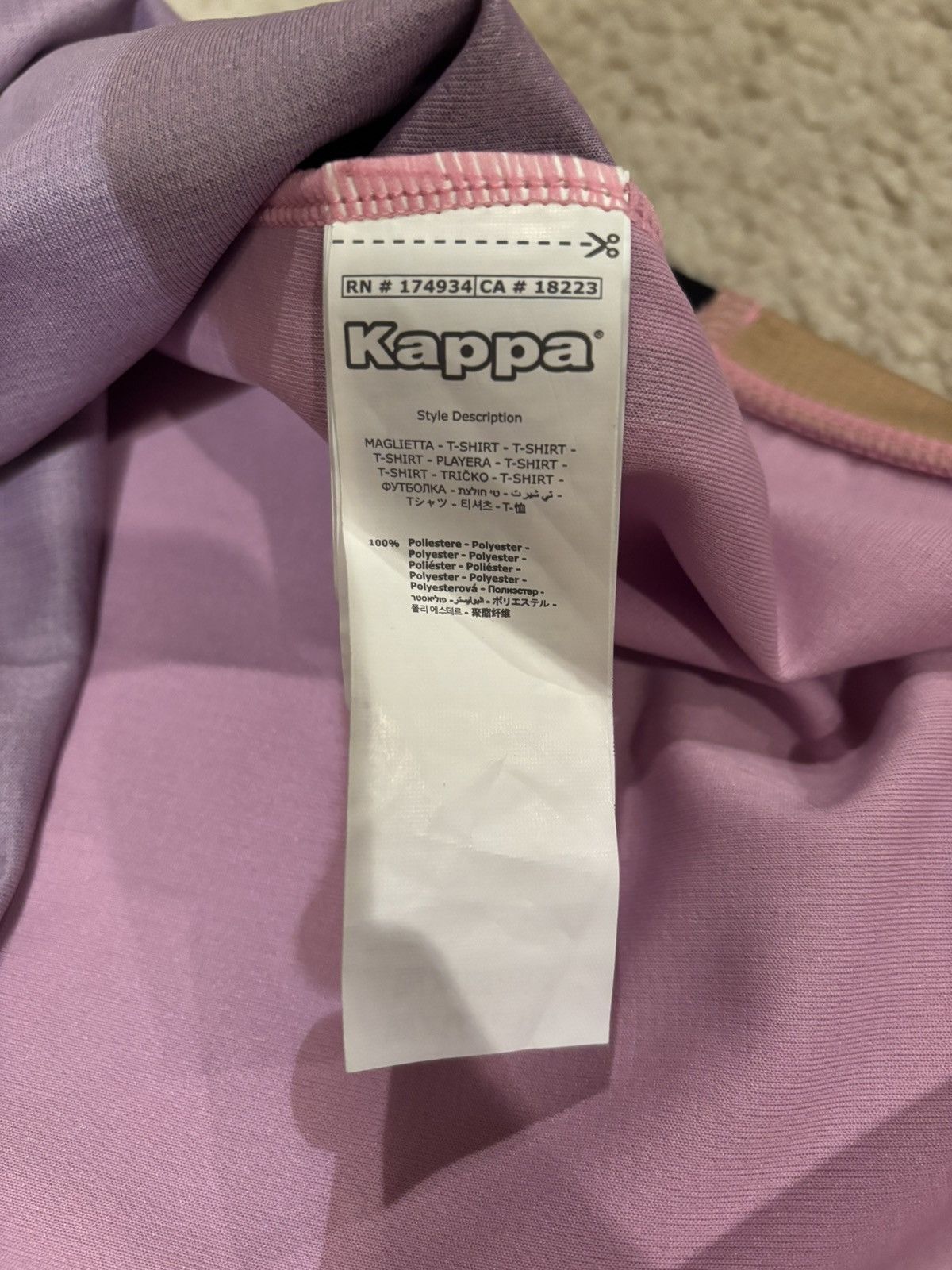 Kappa Palermo 2021/22 Home Jersey Size US XL / EU 56 / 4 - 3 Thumbnail
