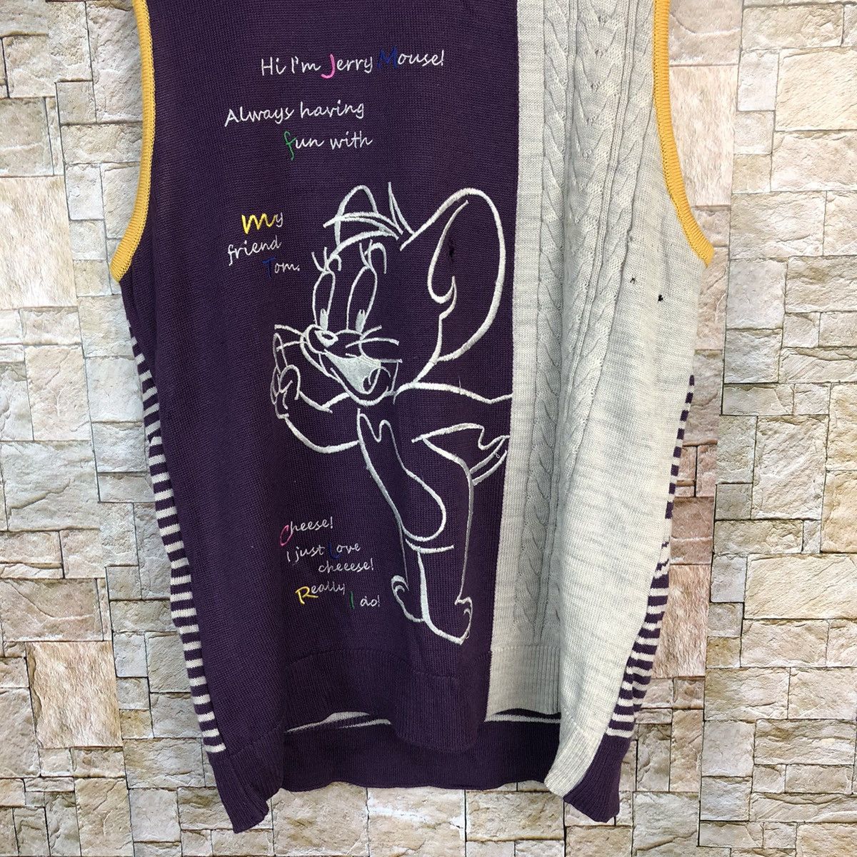 Jean Charles De Castelbajac Jean Charles De Castelbajac X Tom & Jerry Purple shirt #A423 Size US XS / EU 42 / 0 - 3 Thumbnail